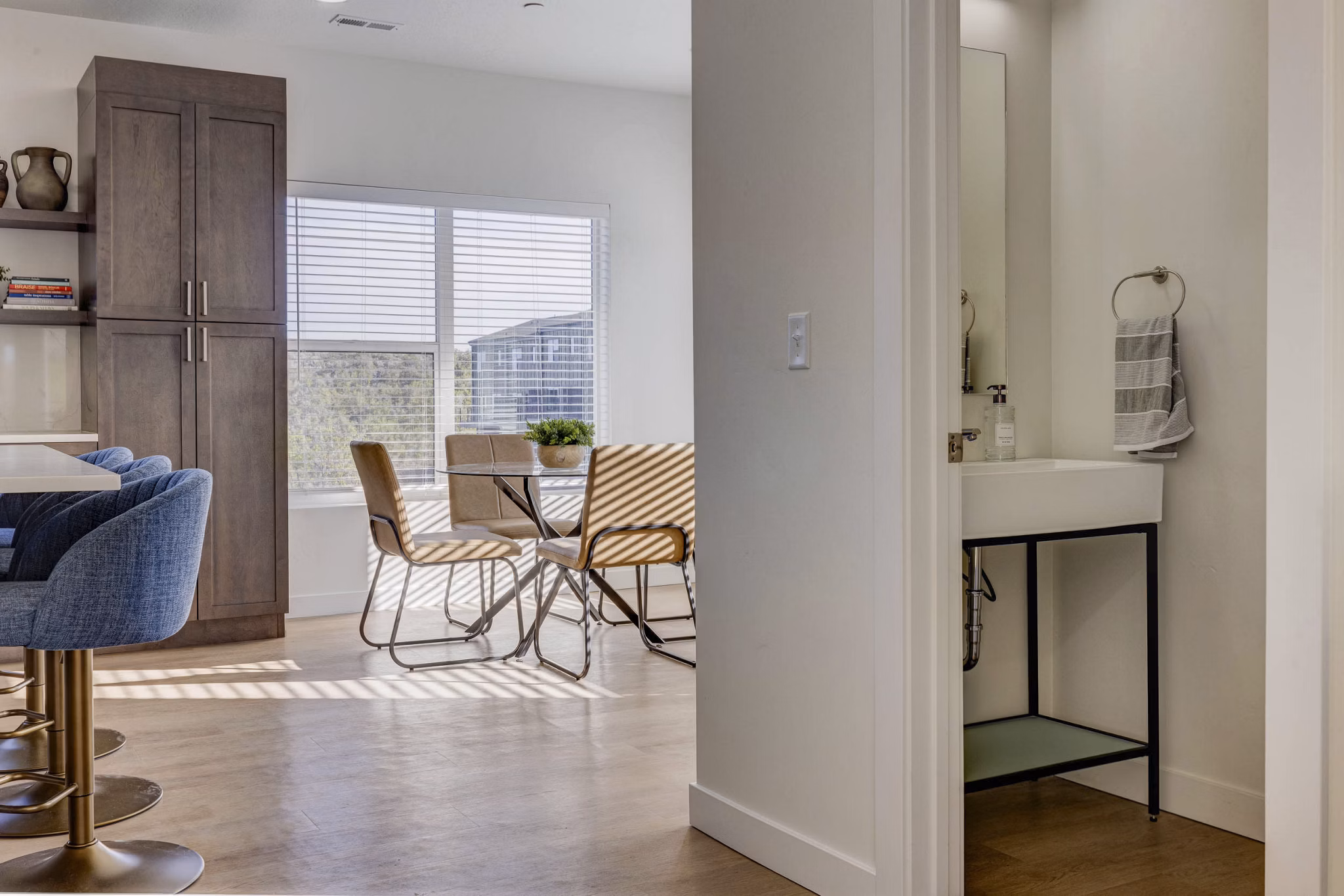 living room at Trailside Townhomes