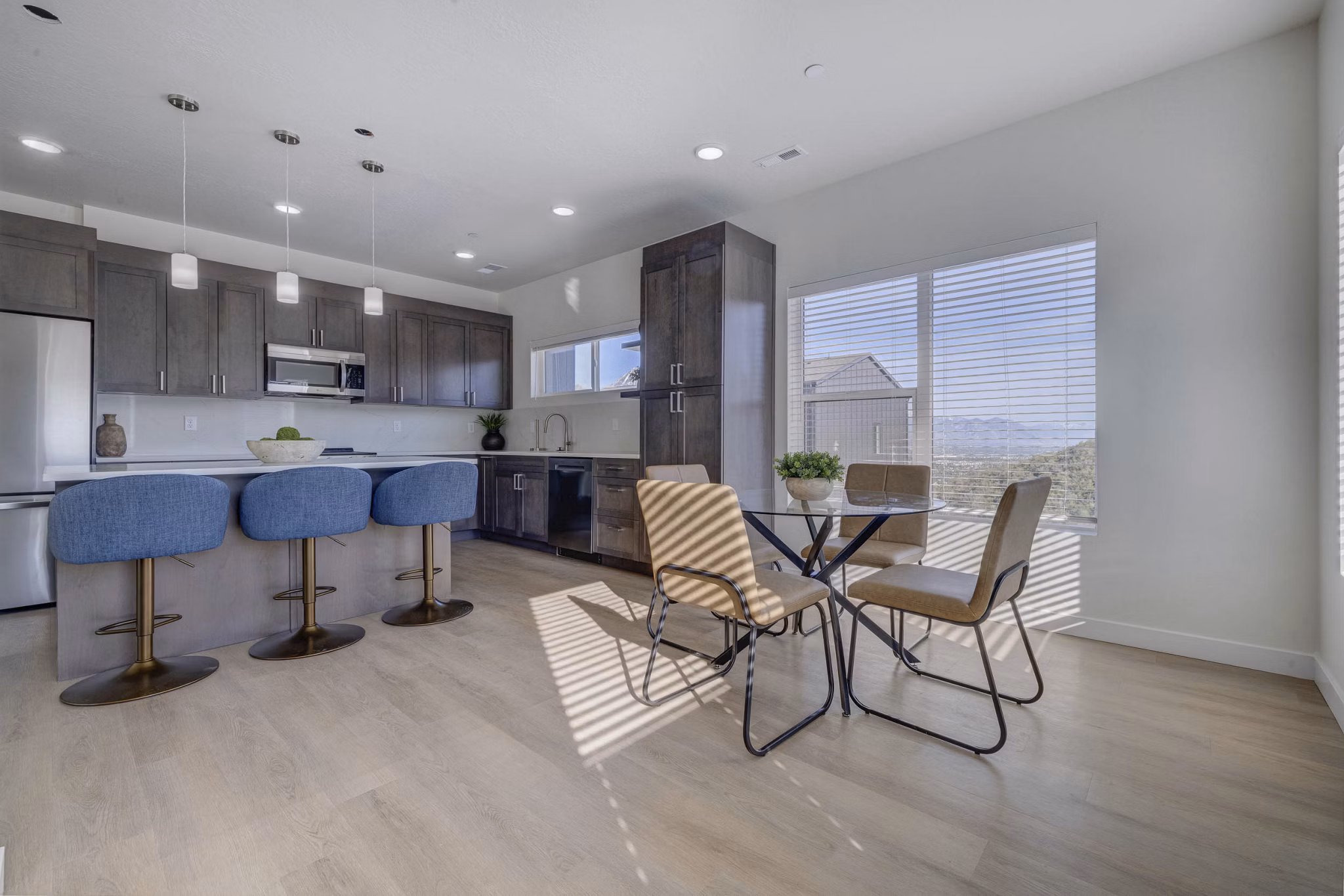 living room at Trailside Townhomes