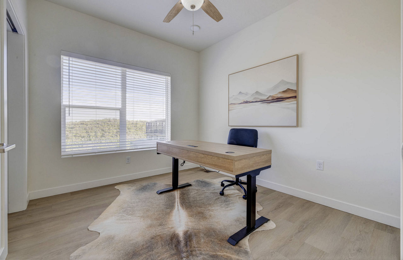 Work space at Trailside Townhomes