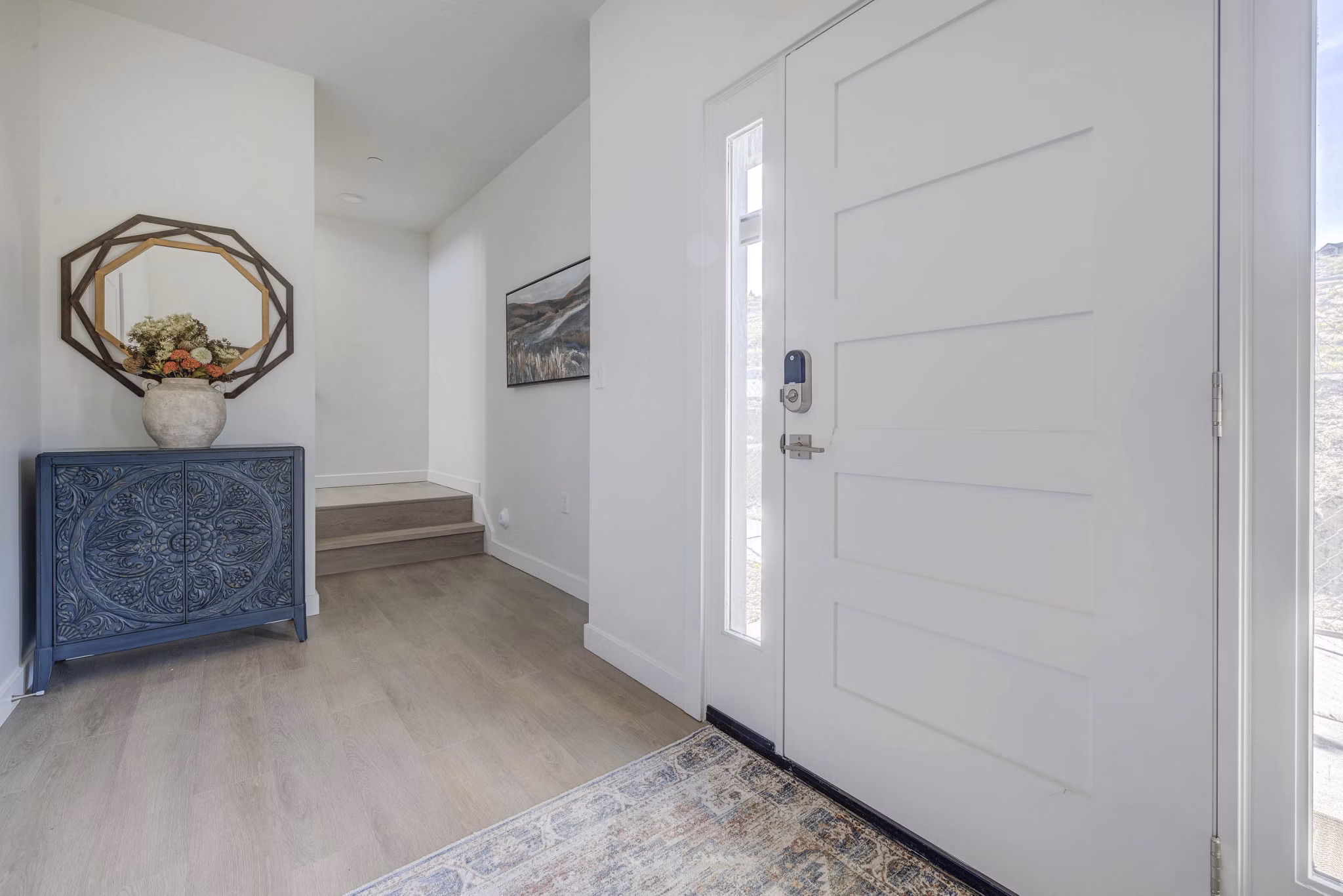 patio at Trailside Townhomes Apartments