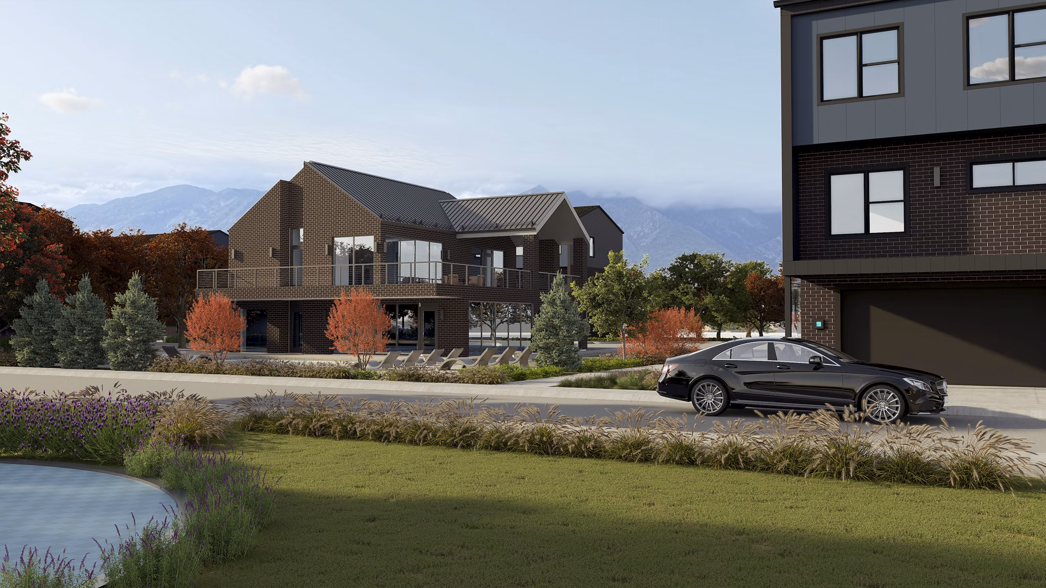 rendering at Trailside Townhomes