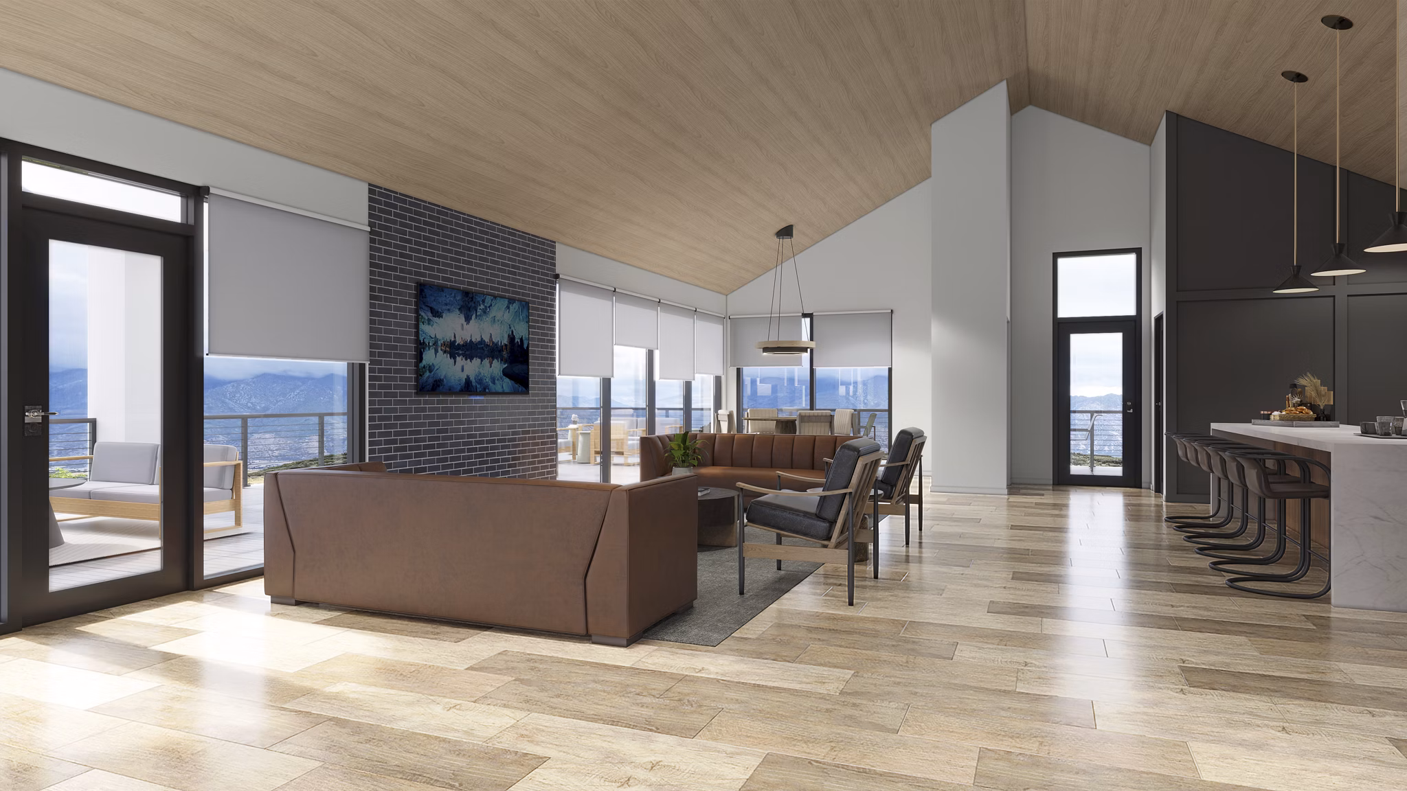 rendering at Trailside Townhomes