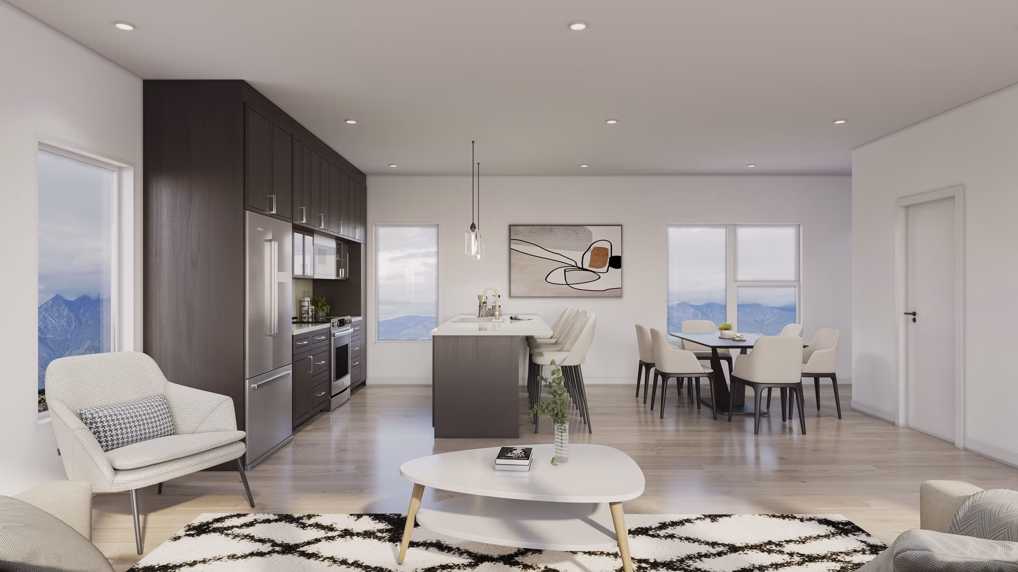 rendering at Trailside Townhomes