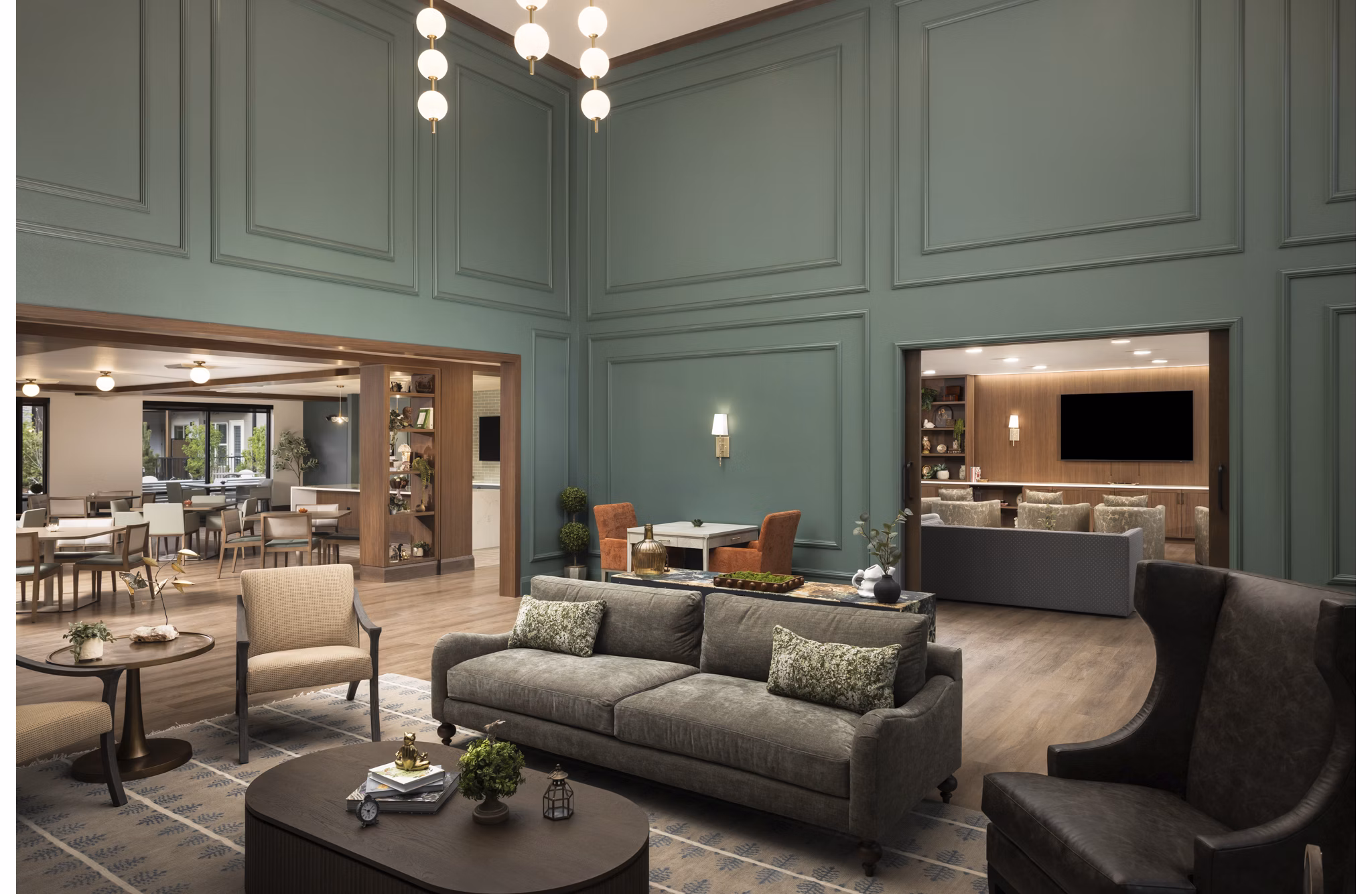 Clubhouse/Lobby at Aspendale Littleton Apartments
