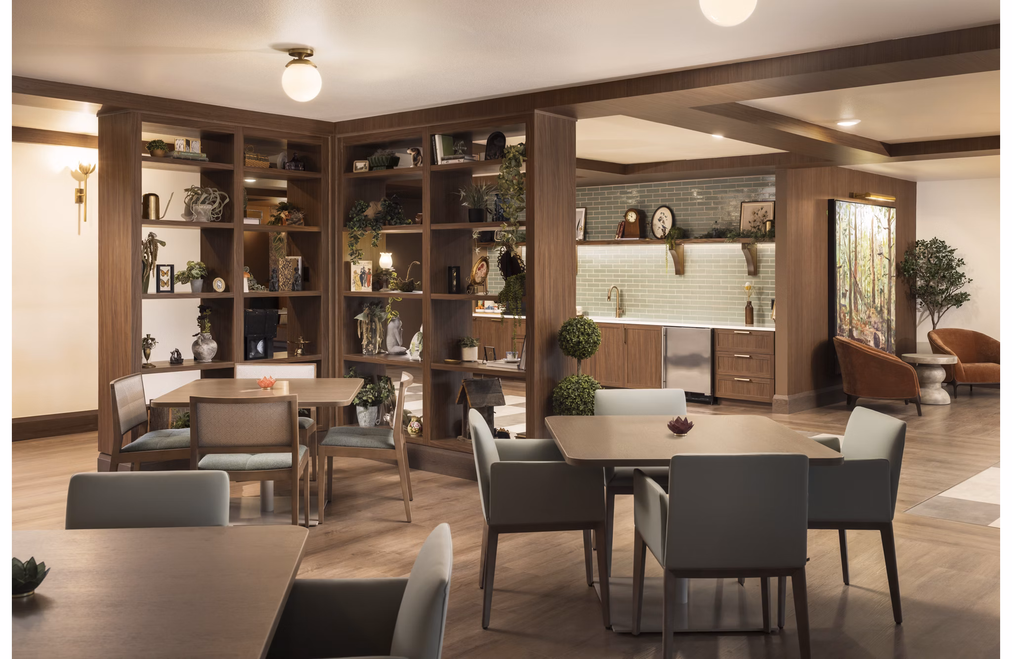 Clubhouse/Lobby at Aspendale Littleton Apartments