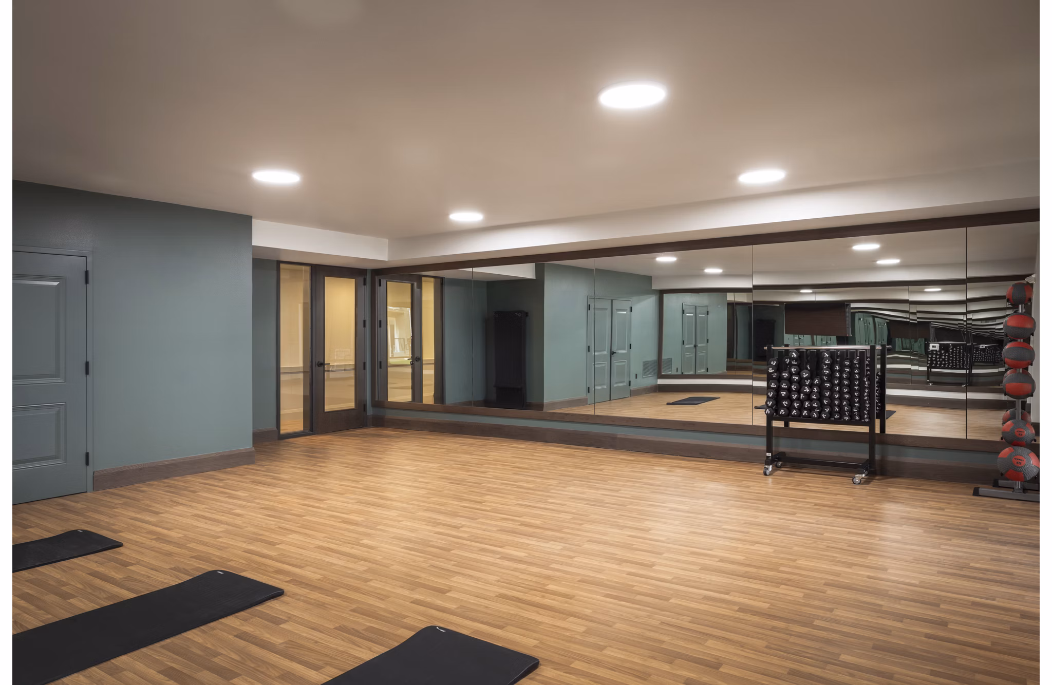 Fitness Center at Aspendale Littleton Apartments