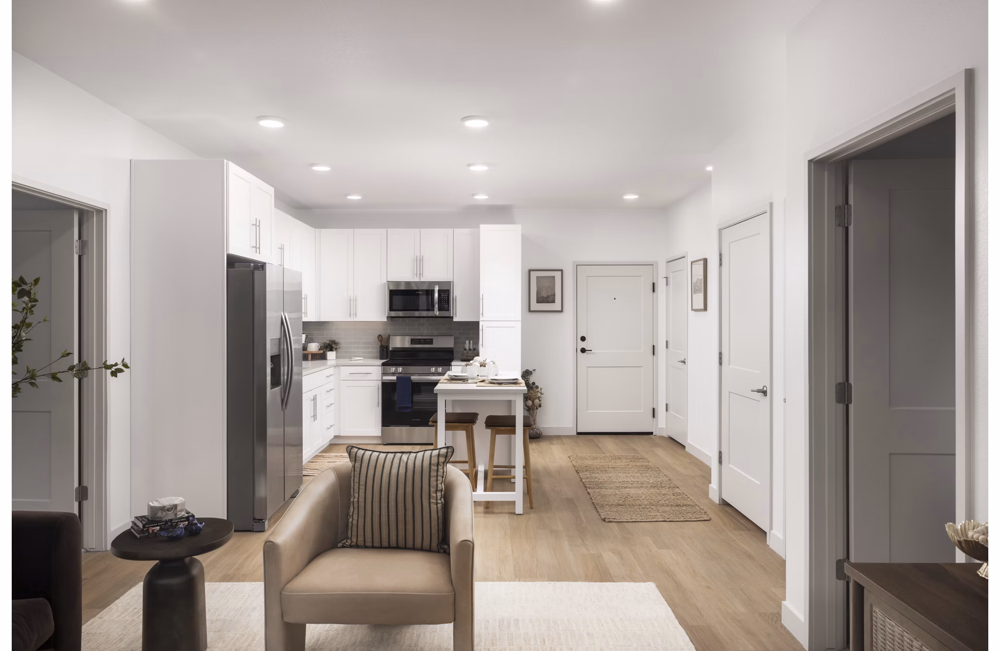 Kitchen at Aspendale Littleton Apartments