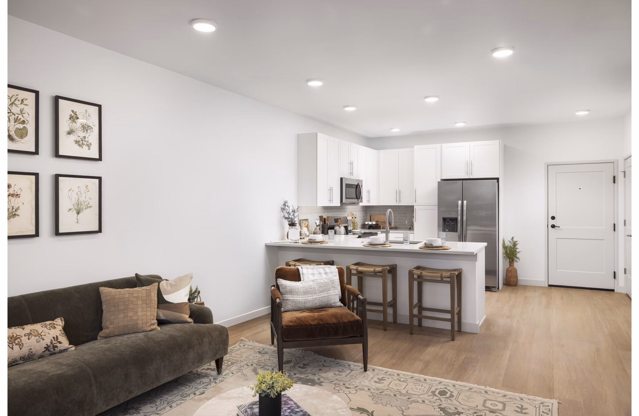 Kitchen at Aspendale Littleton Apartments
