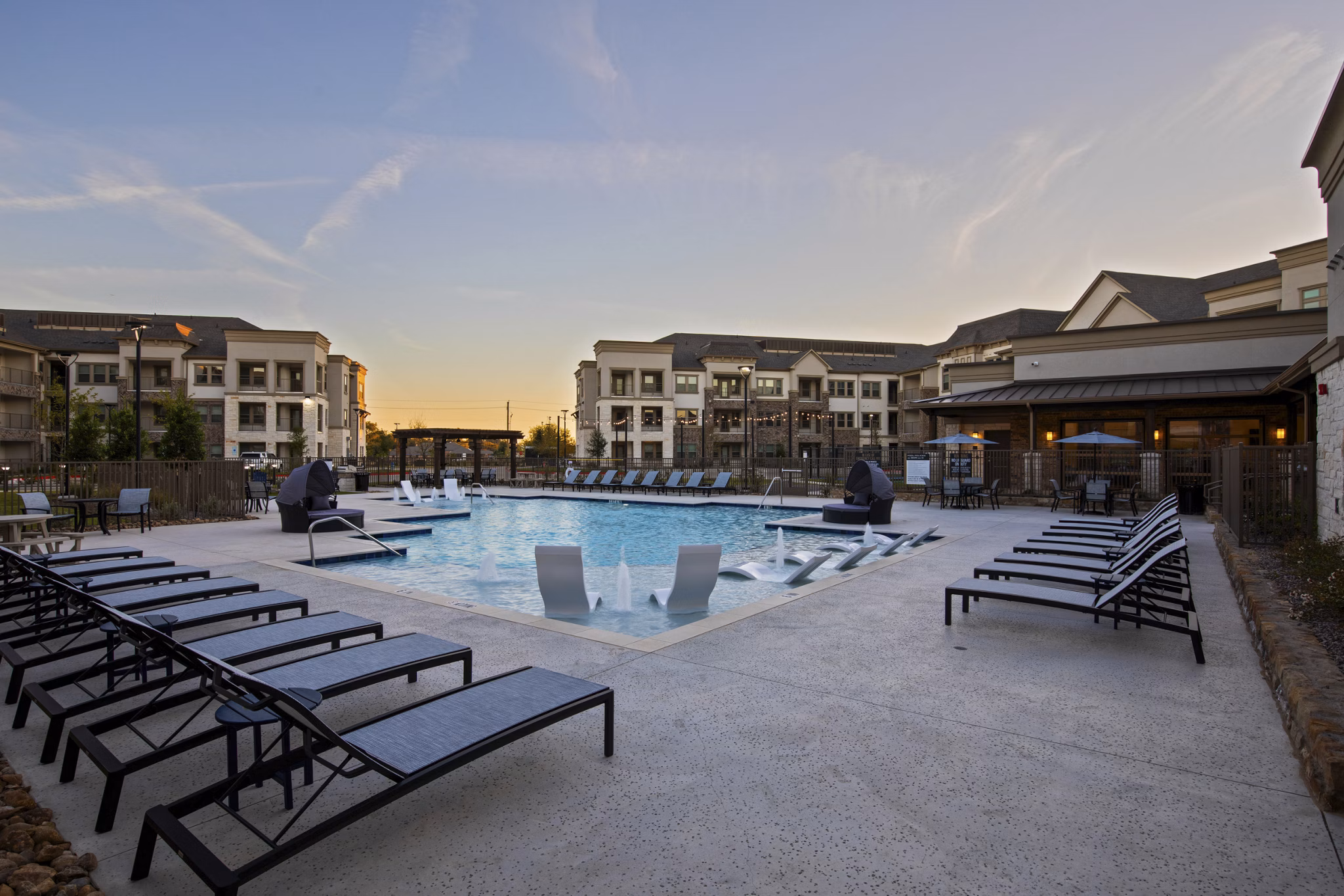 pool at Merano Apartments