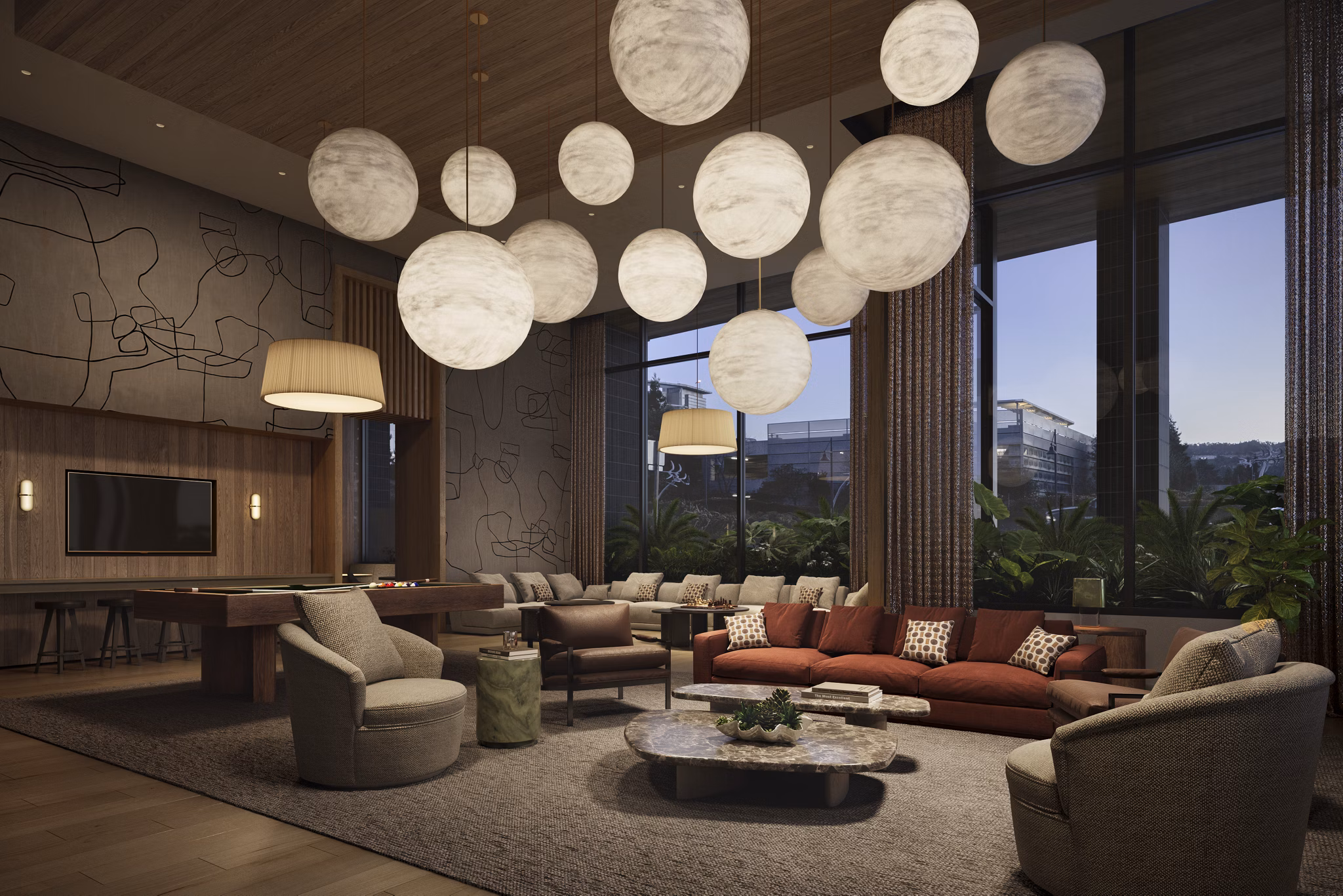 rendering at Revery Apartments