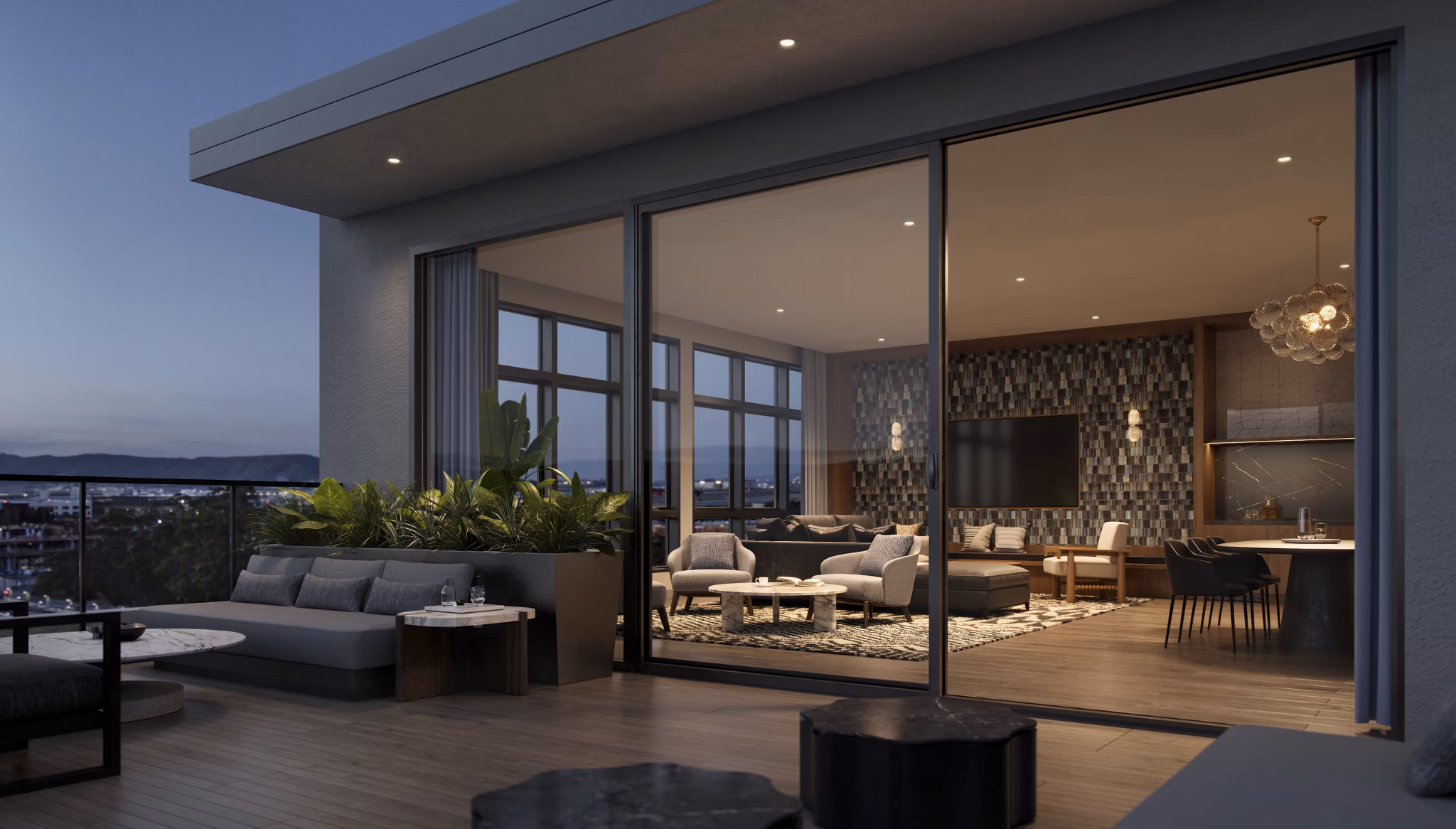 rendering at Revery Apartments