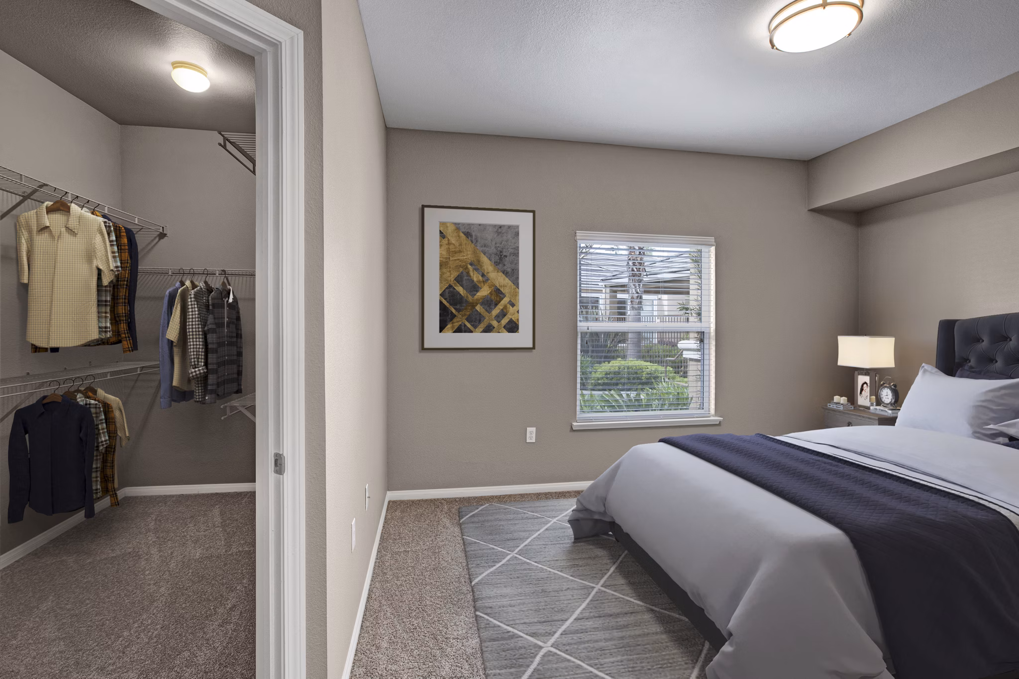 bedroom at Broadleaf Apartments