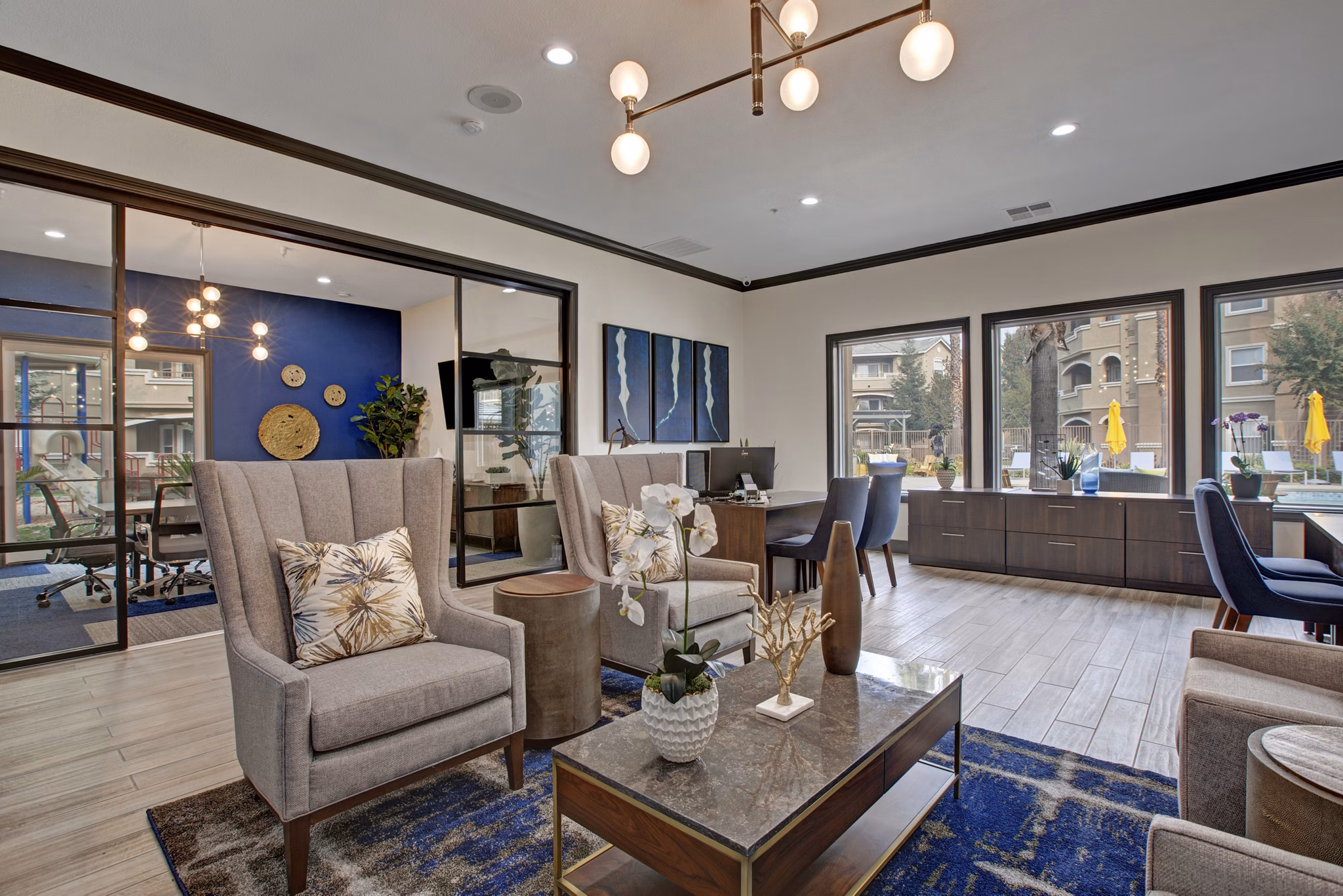clubhouse at Broadleaf Apartments