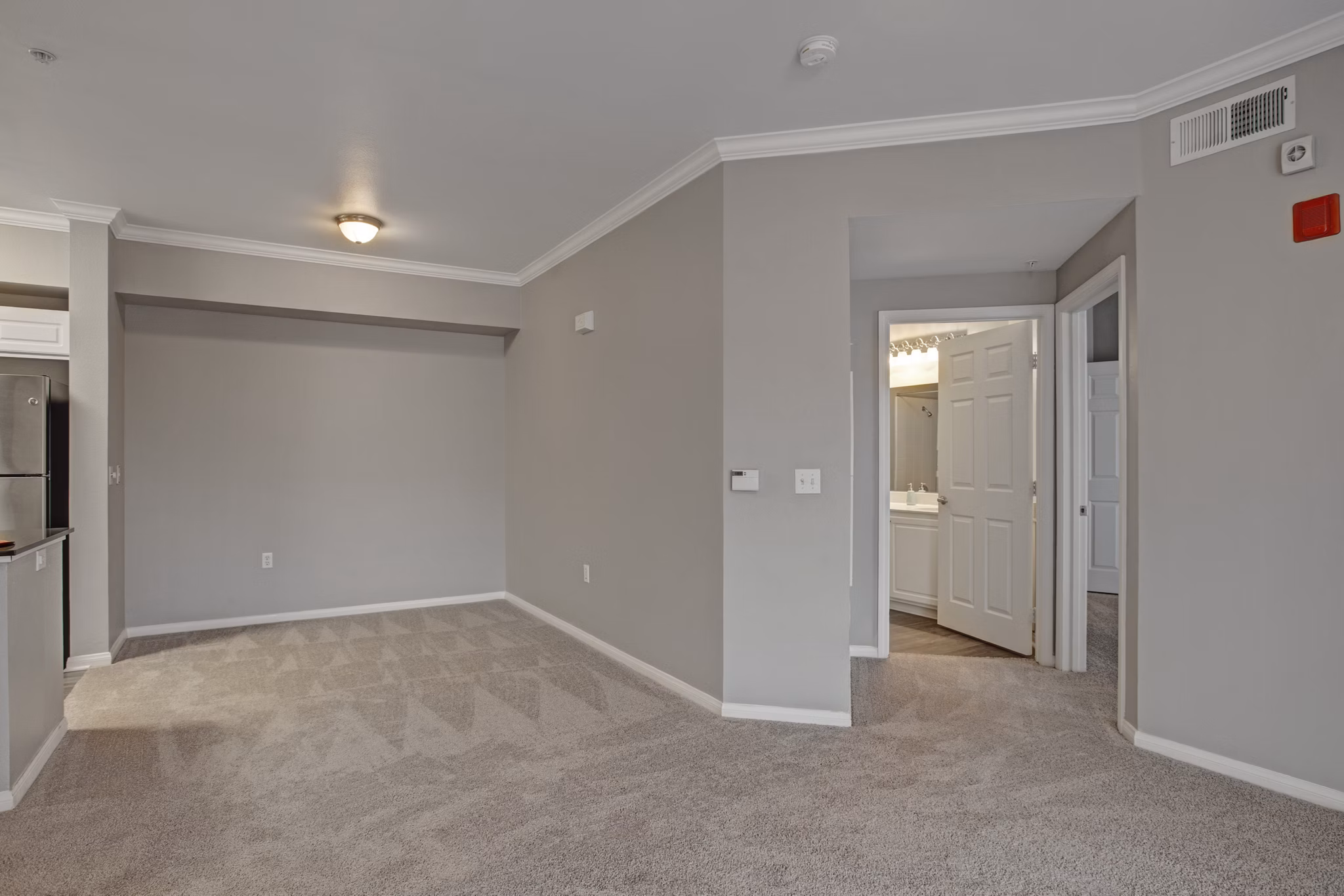 living room at Broadleaf Apartments
