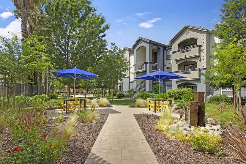 grill area at Broadleaf Apartments