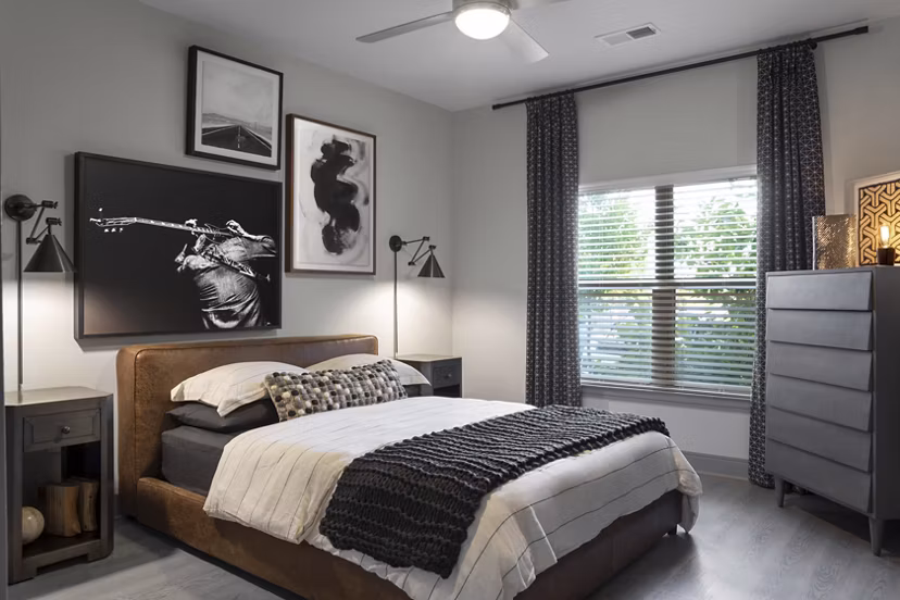 bedroom at Cyan Southcreek Apartments