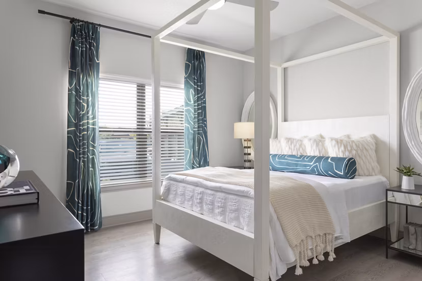 bedroom  at Cyan Southcreek Apartments