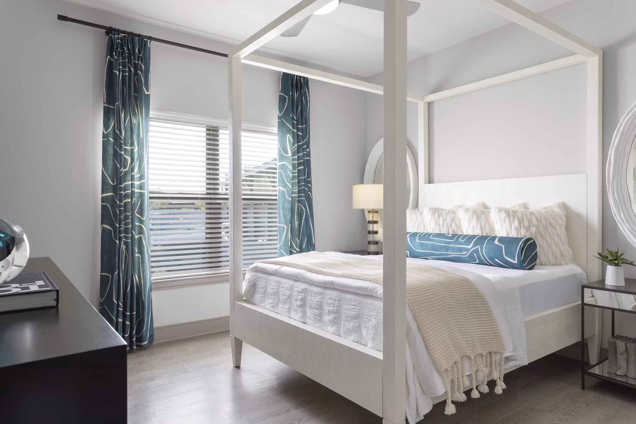 bedroom  at Cyan Southcreek Apartments