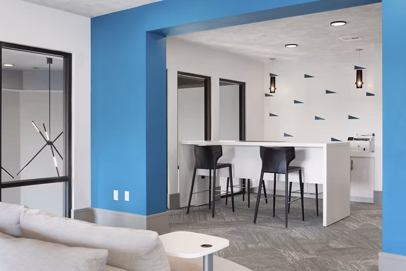 clubhouse at Cyan Southcreek Apartments