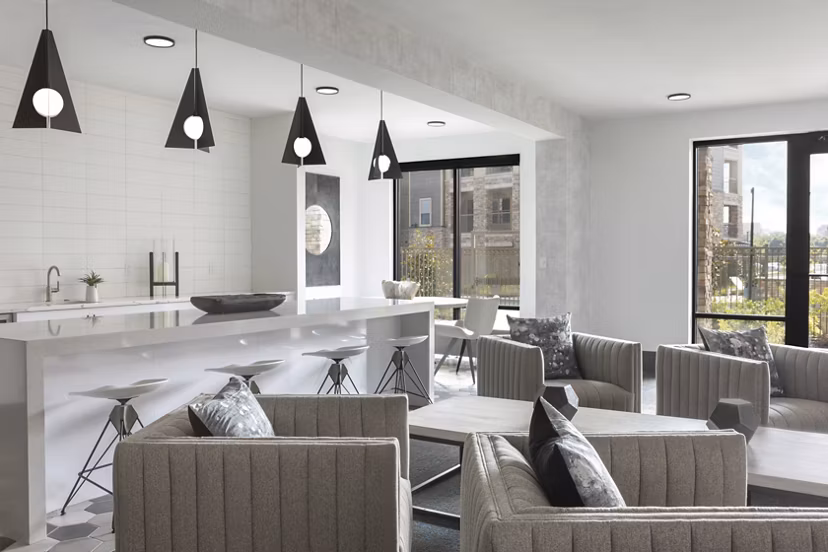 clubhouse at Cyan Southcreek Apartments