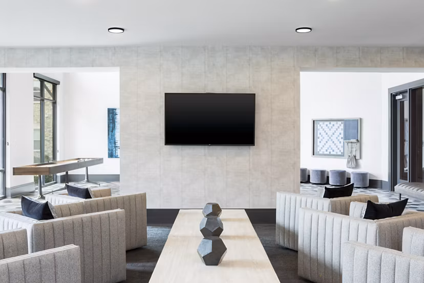 clubhouse at Cyan Southcreek Apartments