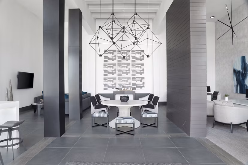 clubhouse at Cyan Southcreek Apartments
