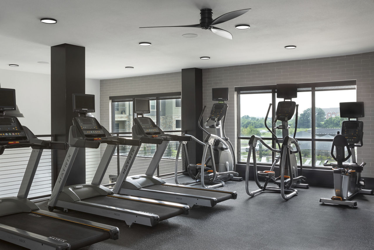 Gym at Cyan Southcreek (1 of 2)