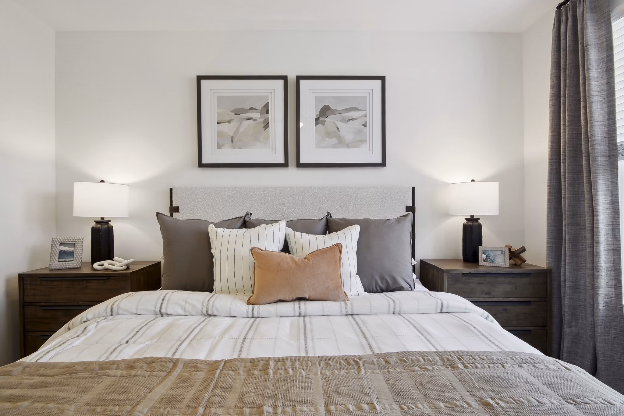 bedroom at Norwood Steele Creek Apartments 