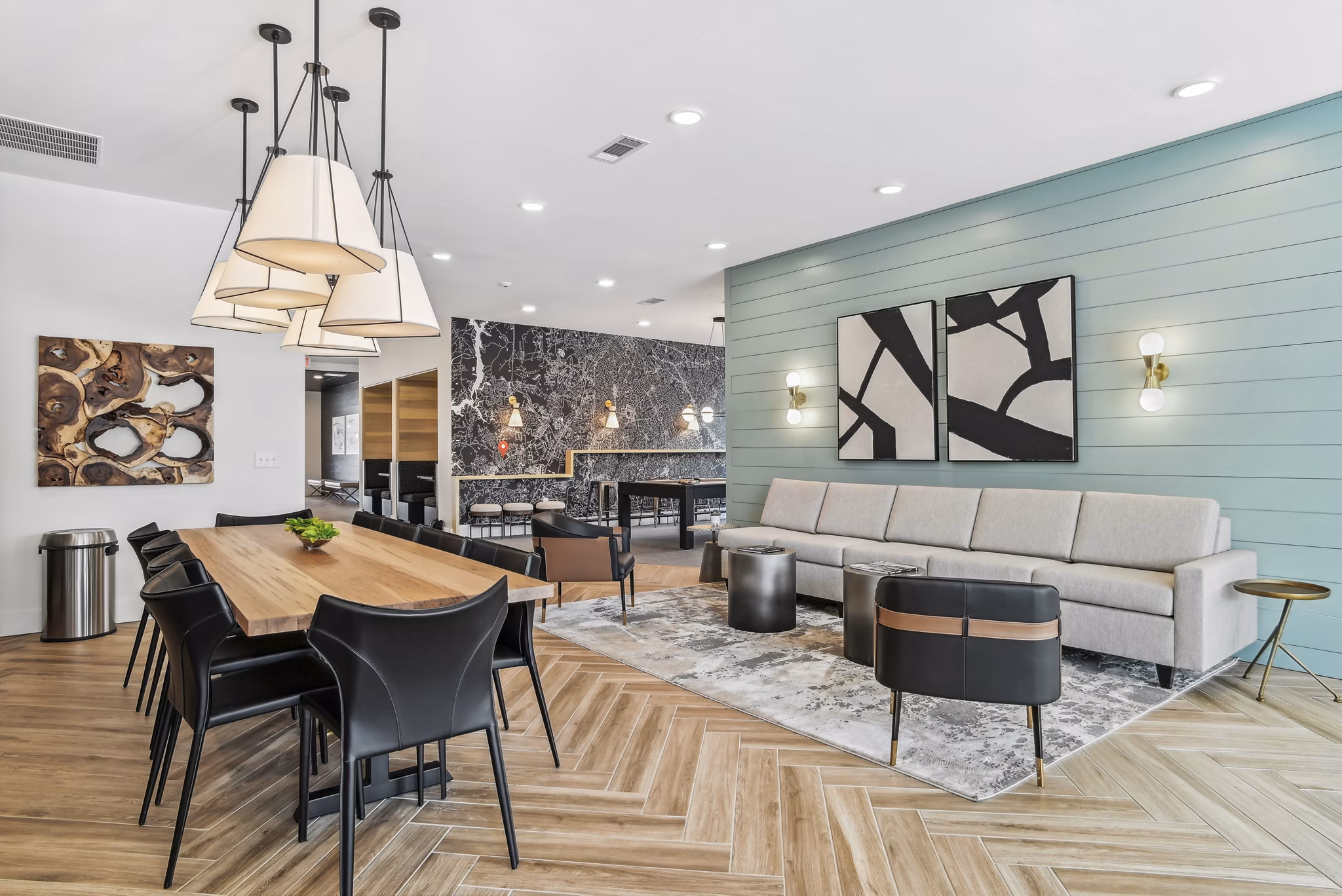 clubhouse at Norwood Steele Creek Apartments 