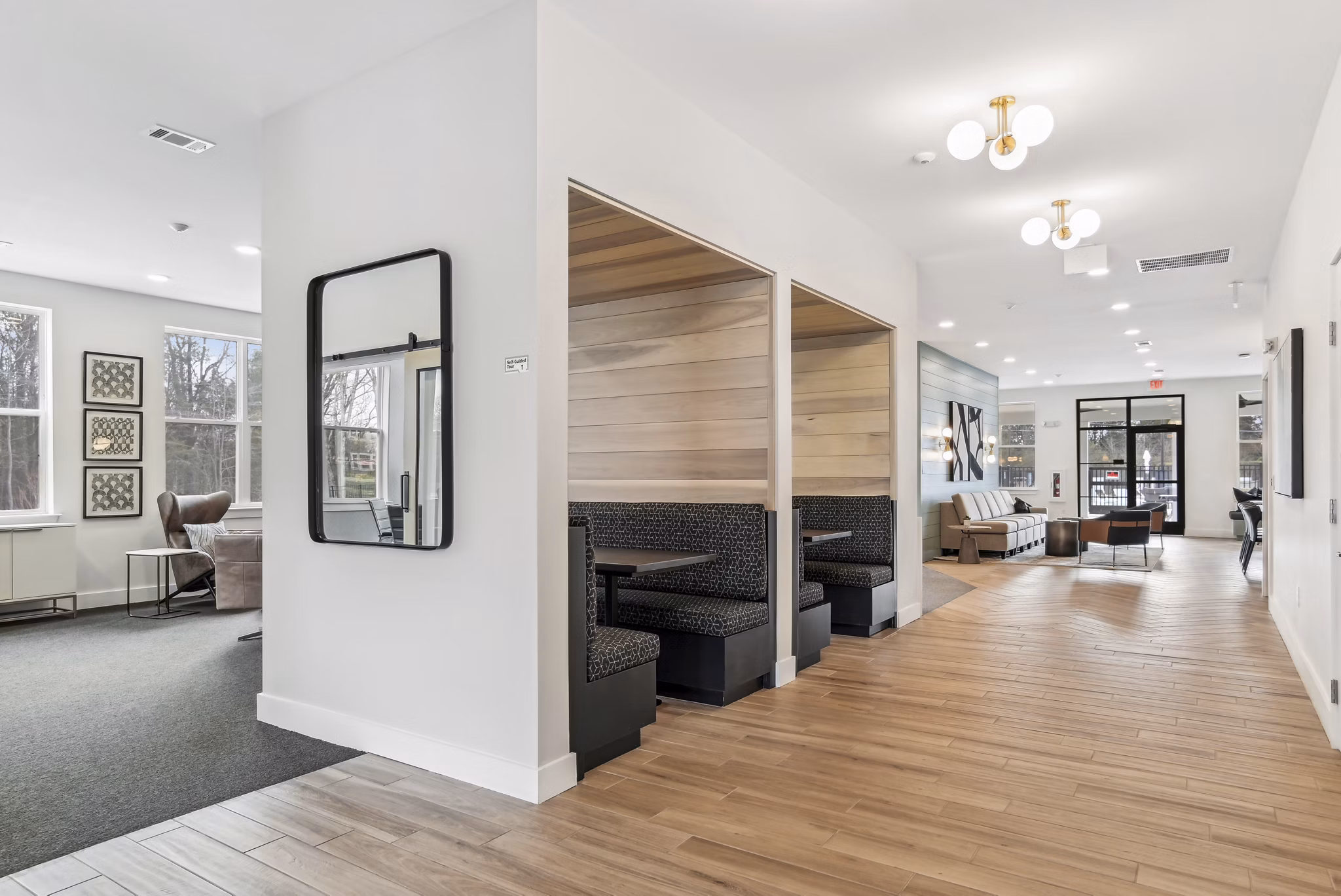 clubhouse at Norwood Steele Creek Apartments 