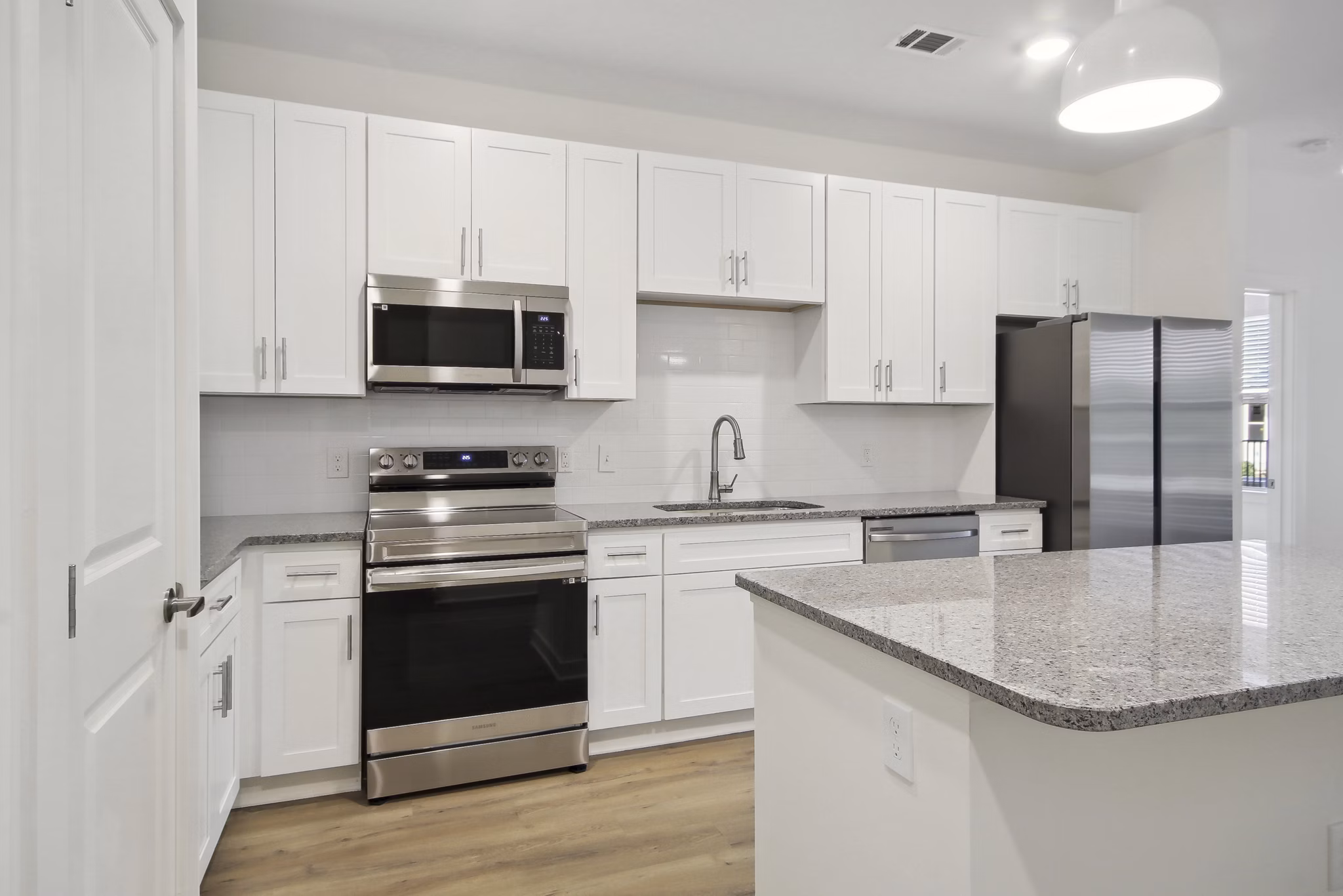 kitchen at Norwood Steele Creek Apartments 