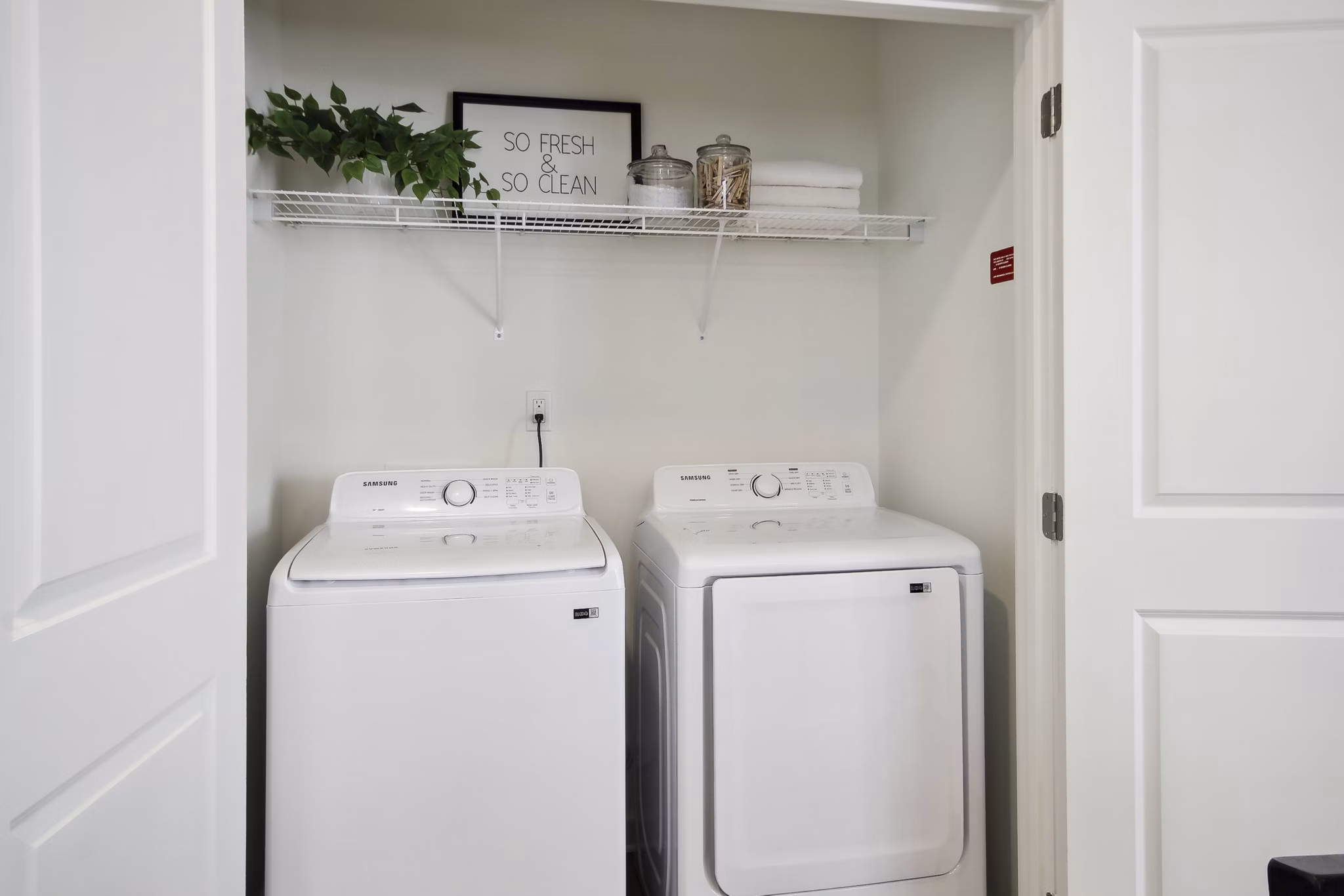 laundry facility at Norwood Steele Creek Apartments 