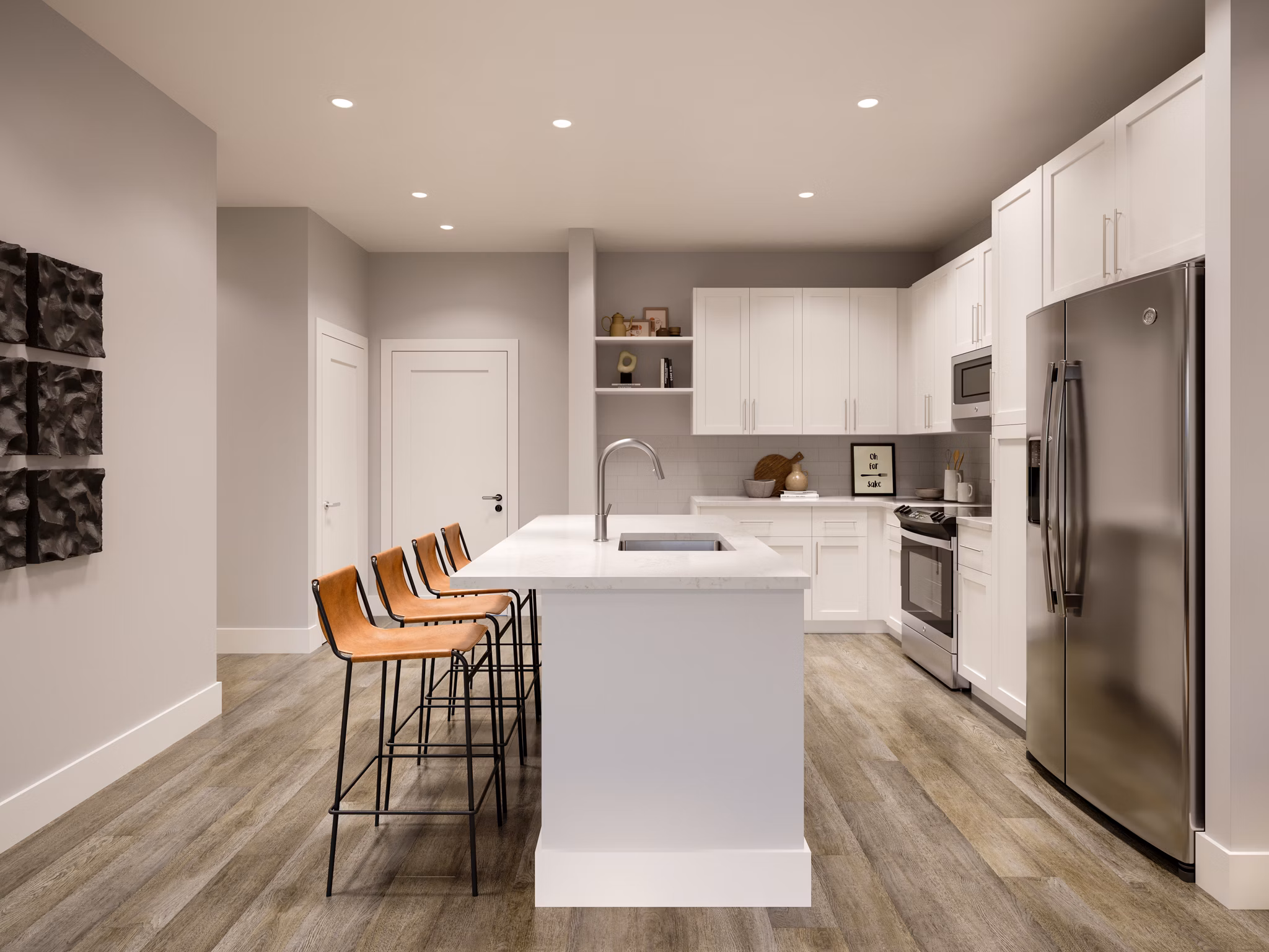 rendering at Solstice at Eastland Yards Apartments Apartments