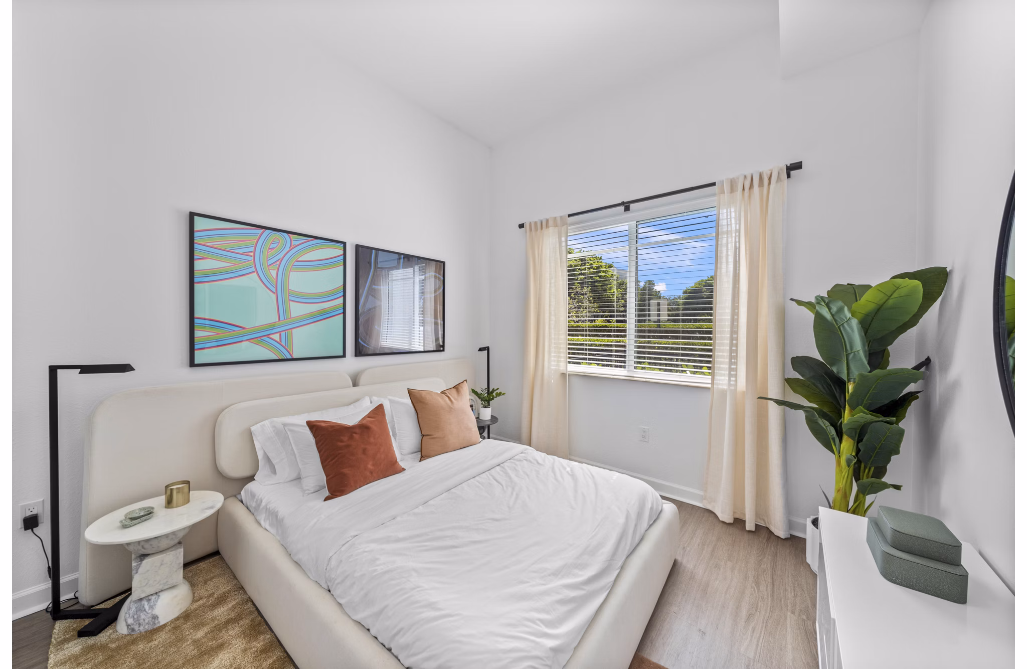 bedroom at Cordoba Apartments