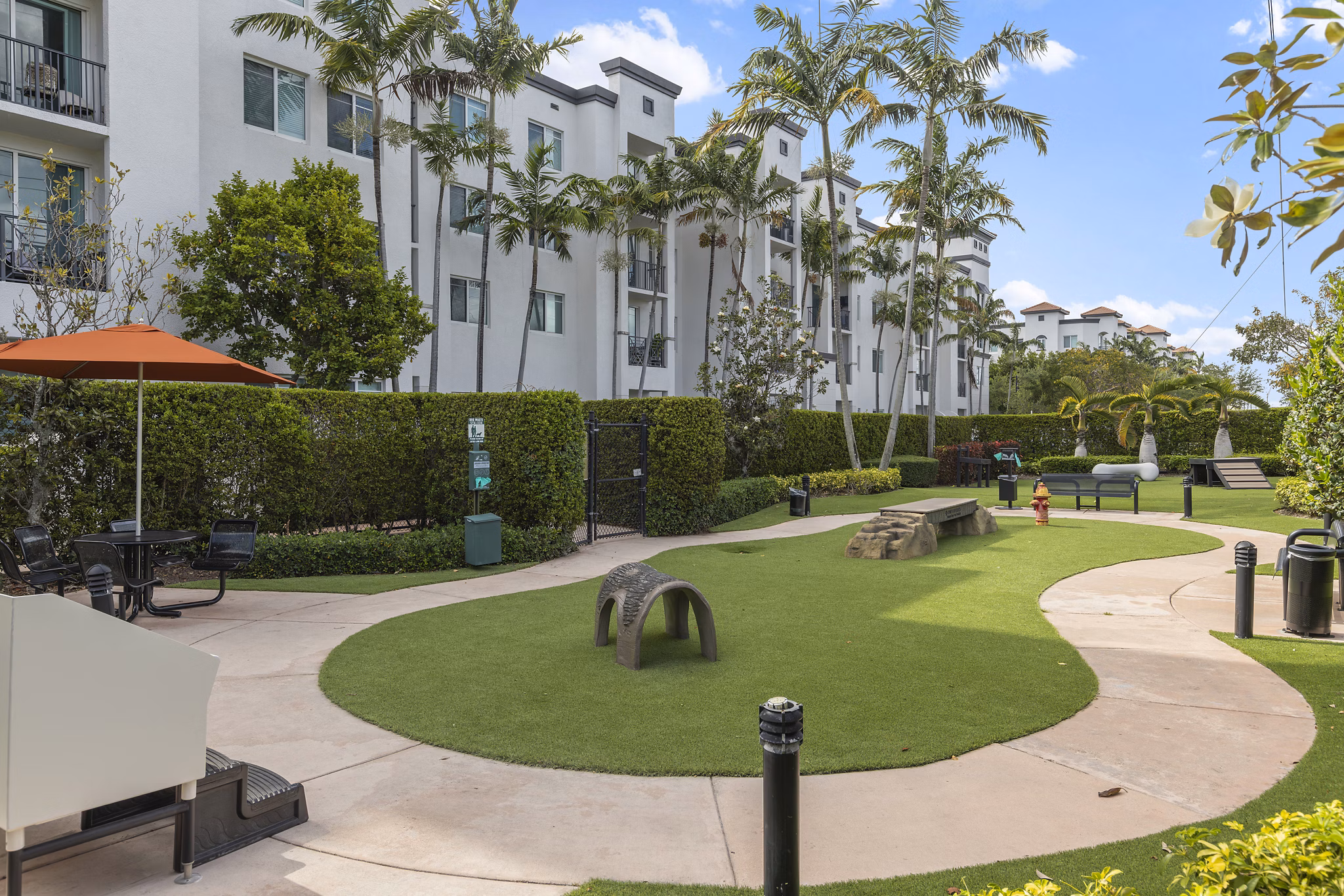 dog park at Cordoba Apartments