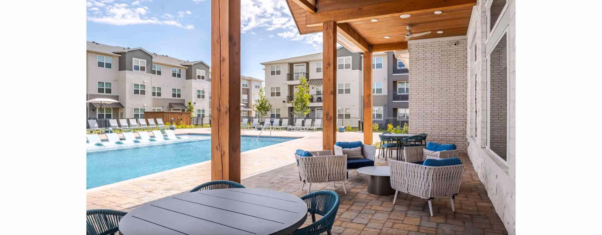 patio at The Westlyn Apartments