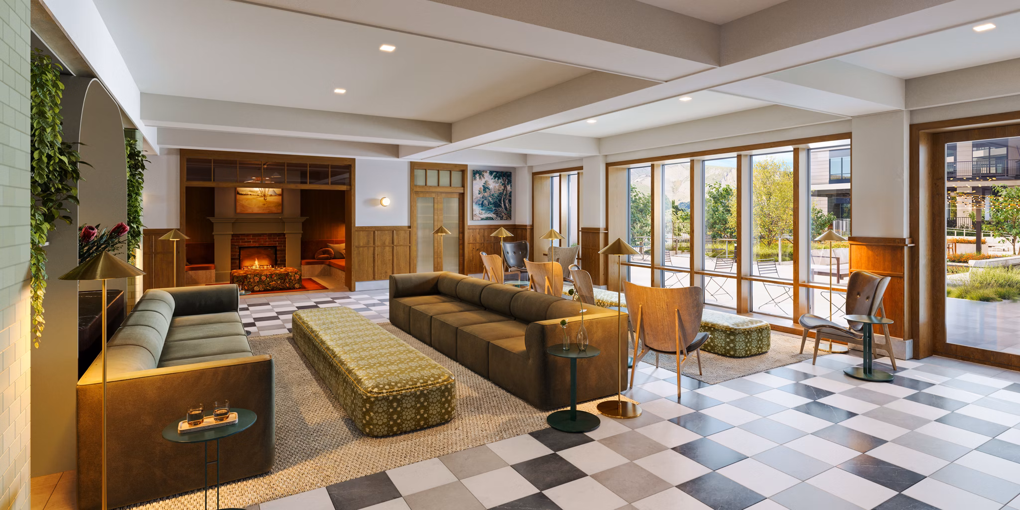 rendering at Ophelia Apartments