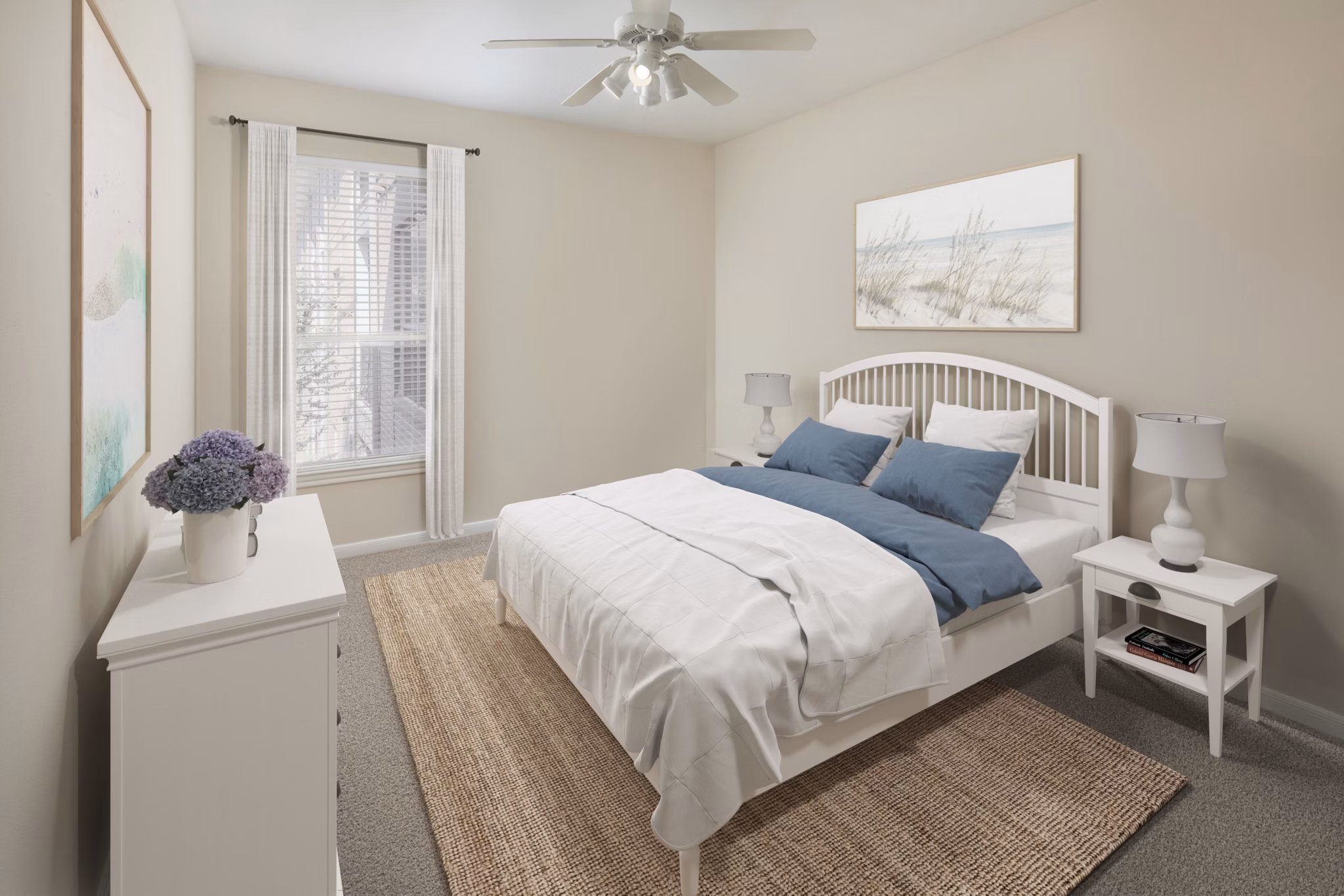 bedroom at Elate Royal Oaks Apartments