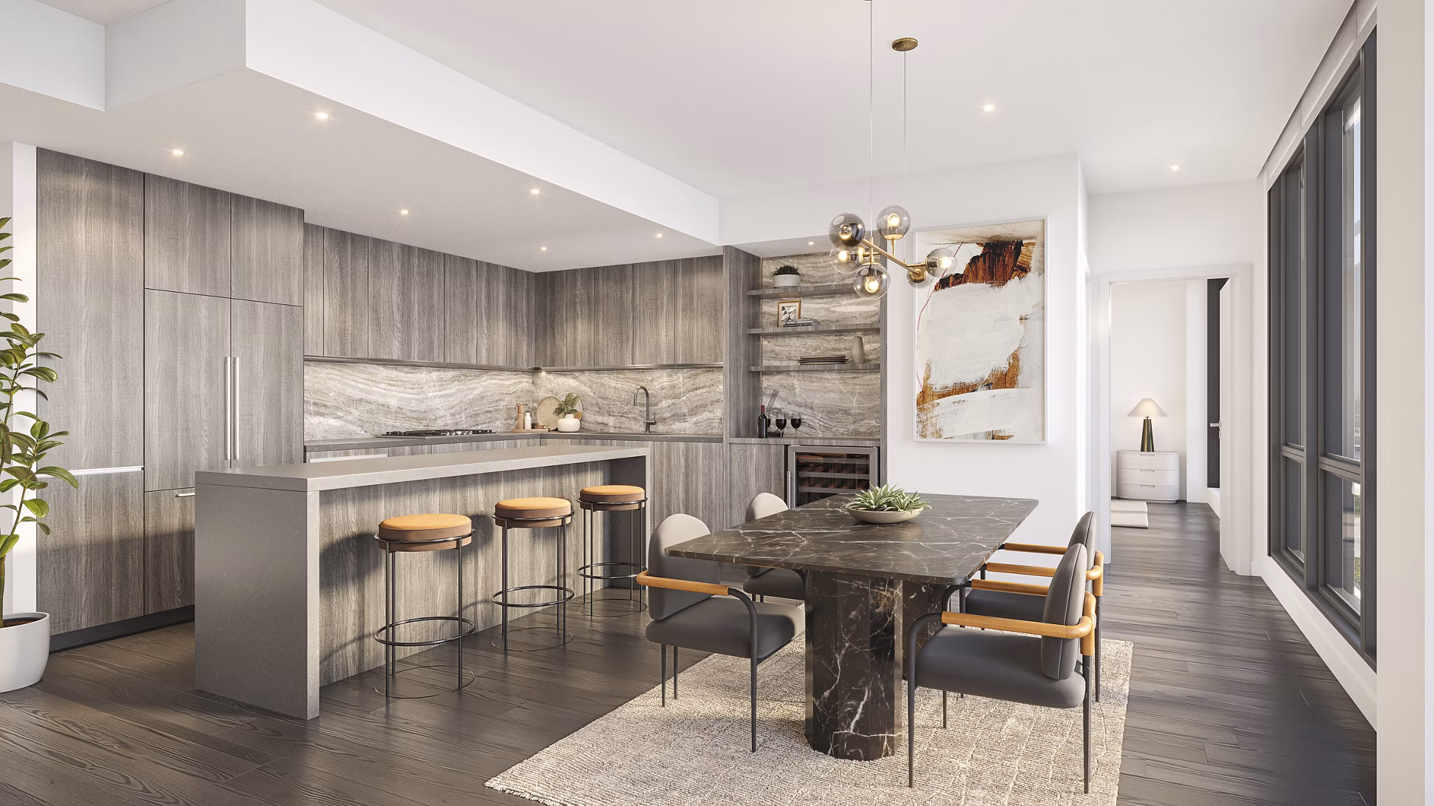 rendering at Zephyr Apartments 