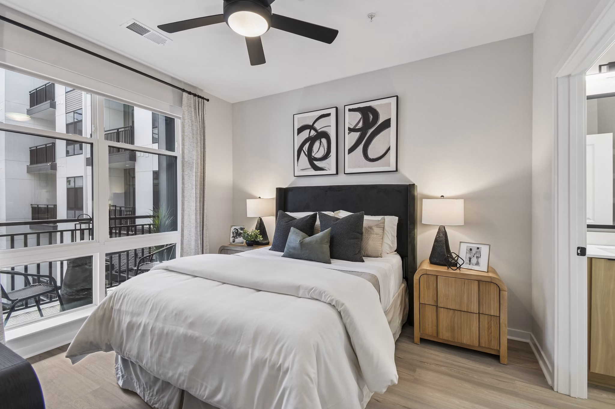 bedroom at Aventon Moorefield Apartments
