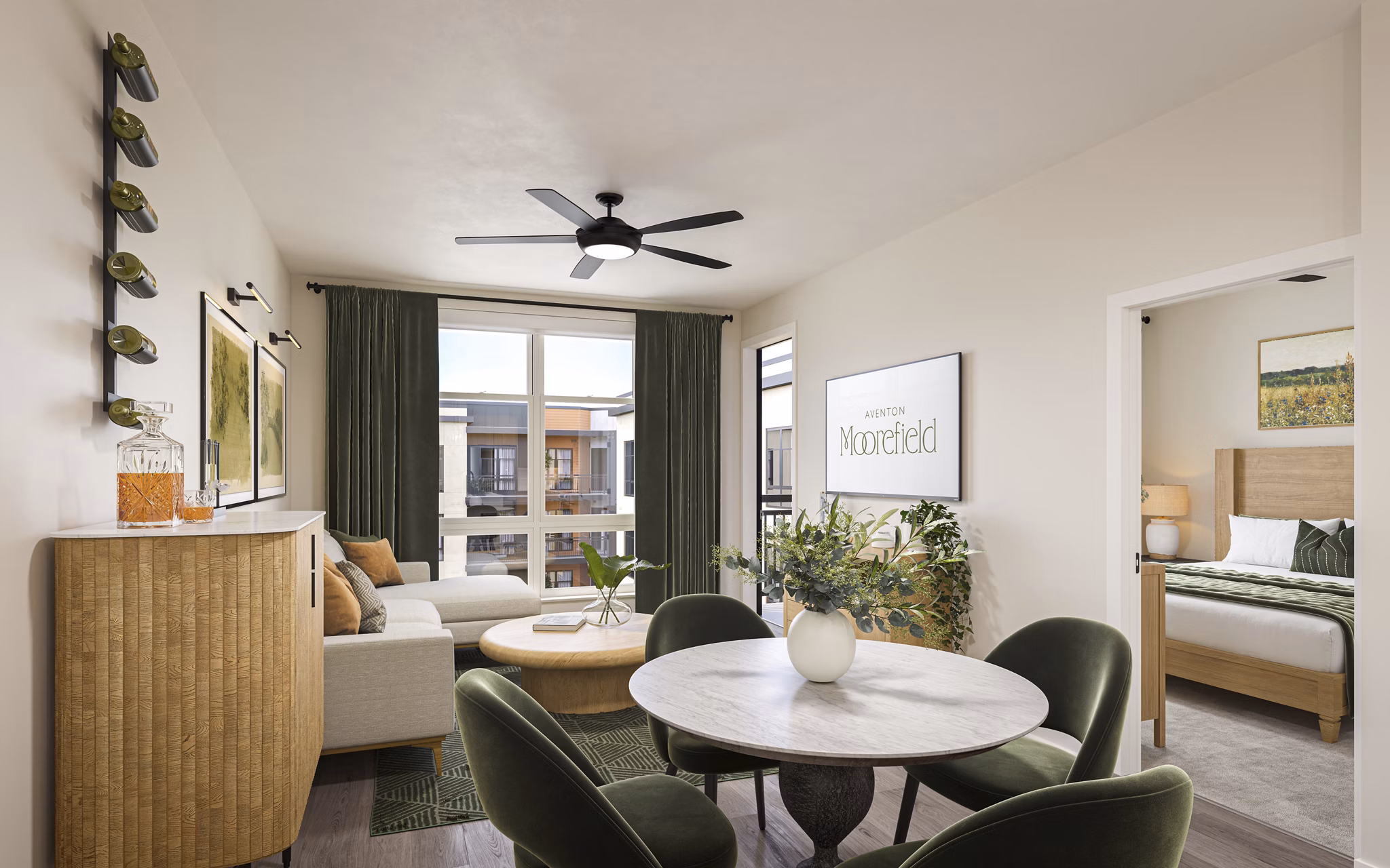 rendering at Aventon Moorefield Apartments 