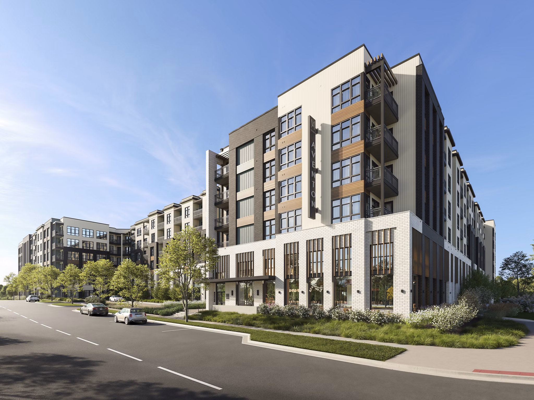 rendering at Aventon Moorefield Apartments 