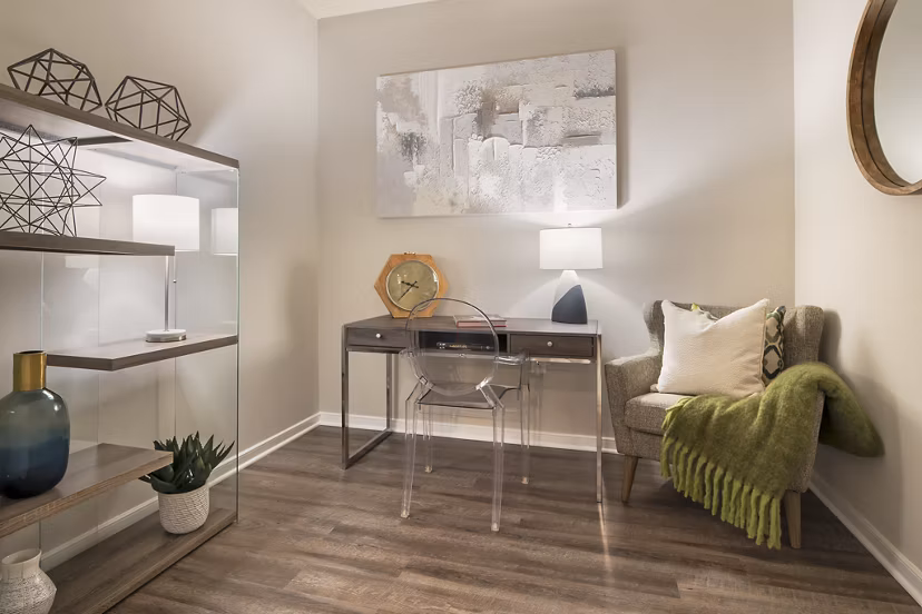 bedroom at Pearson Square Apartments