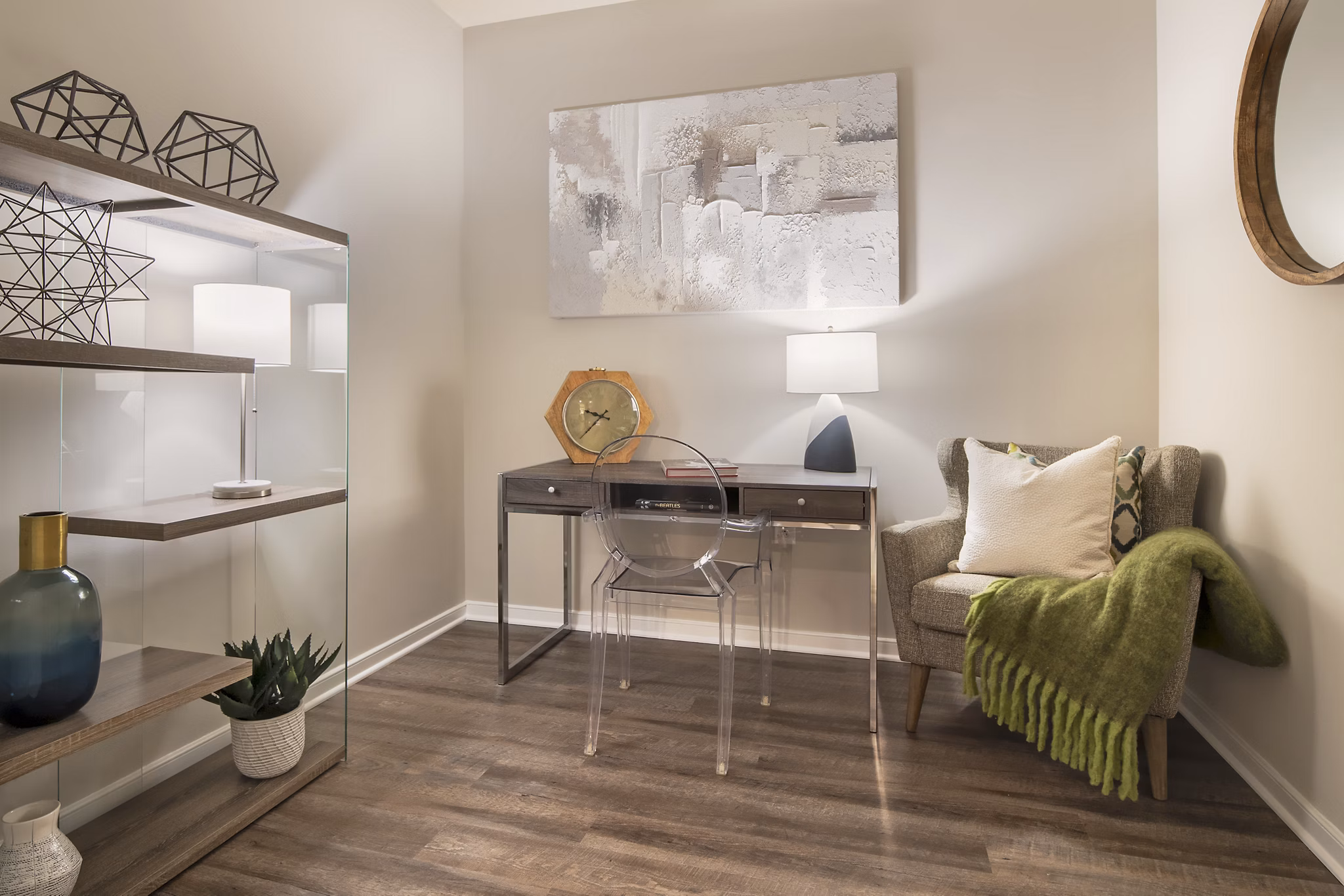bedroom at Pearson Square Apartments