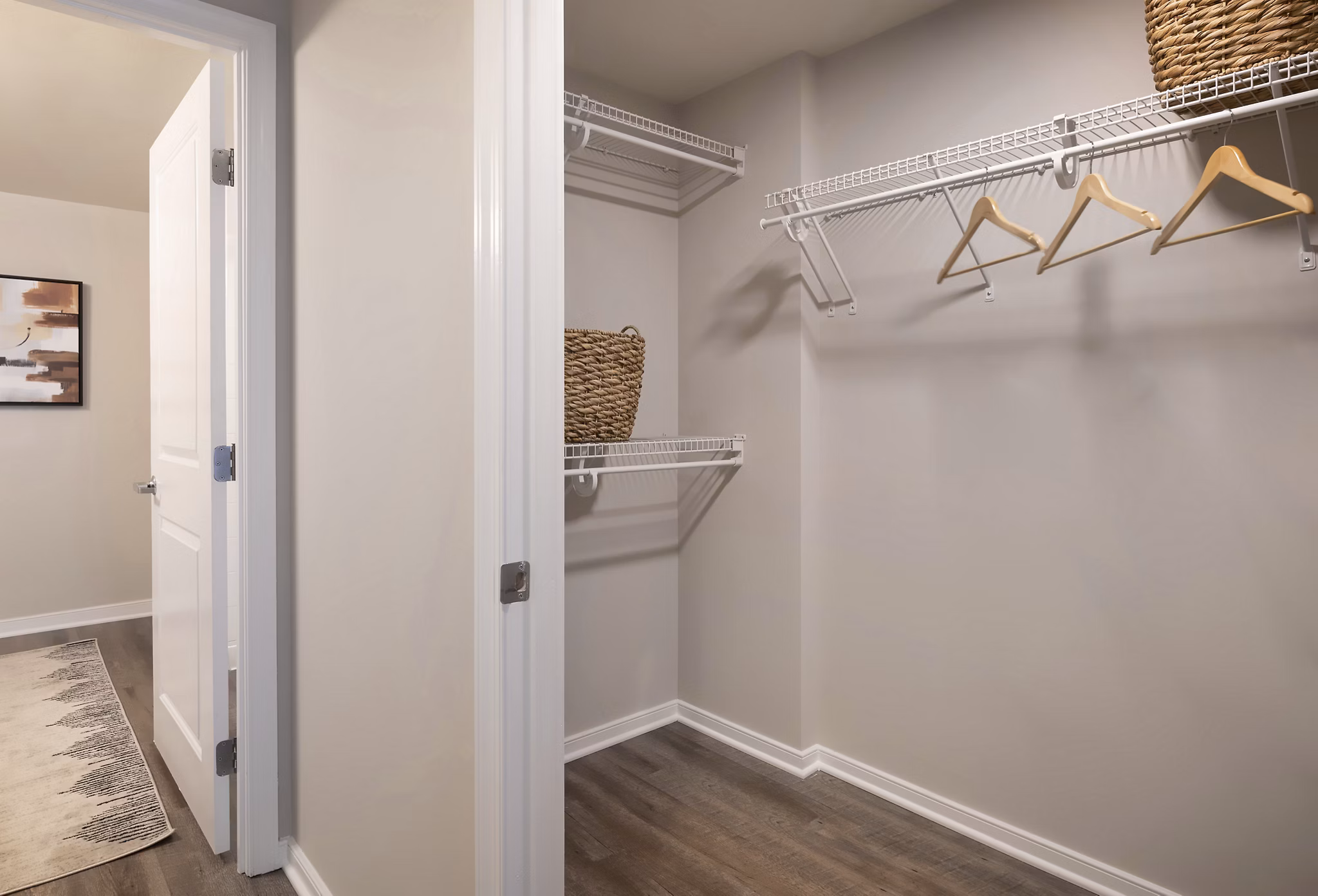 bedroom at Pearson Square Apartments
