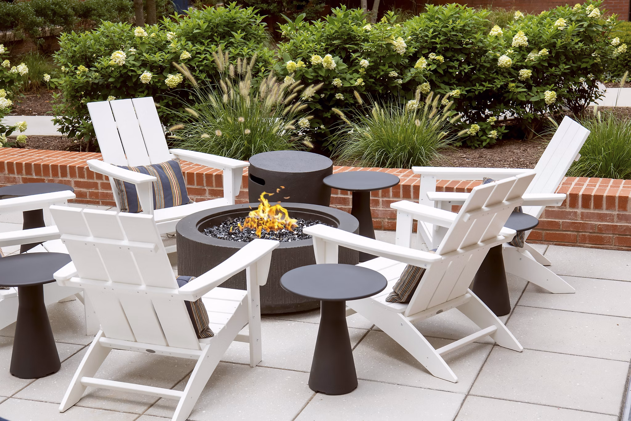 grill area at Pearson Square Apartments