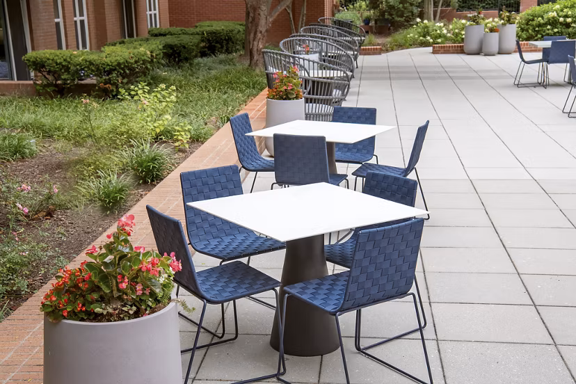 grill area at Pearson Square Apartments