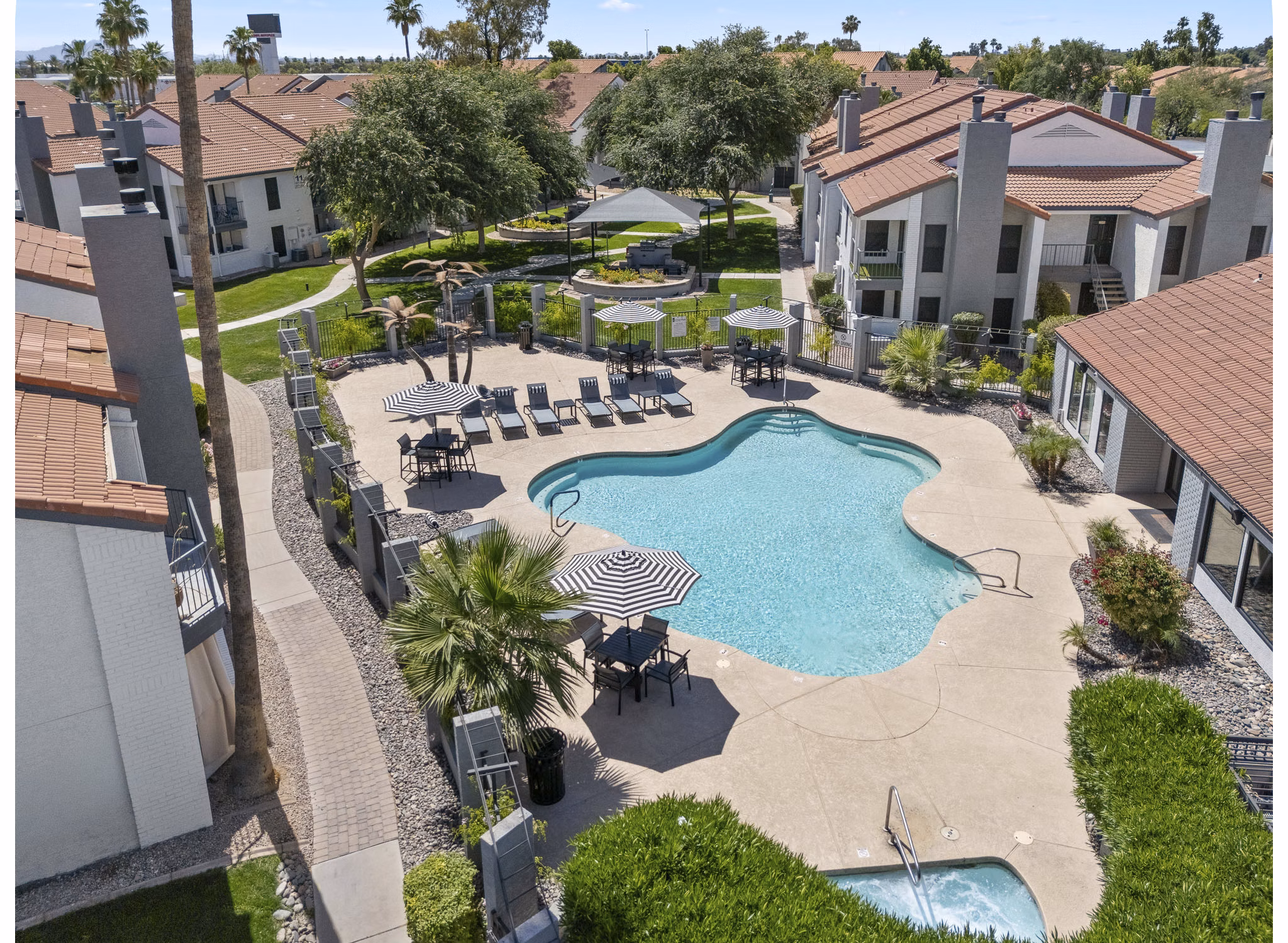 Pool at Serafina Apartments