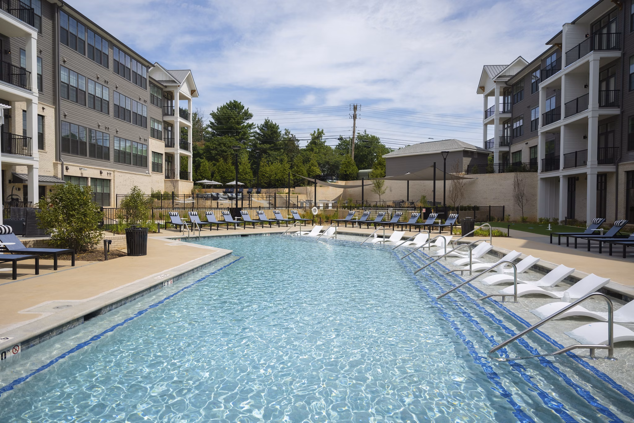 Pool at LANA at Lake Norman Apartments