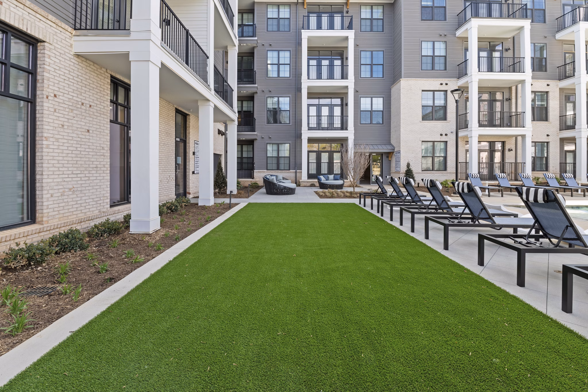 Recreational Area at LANA at Lake Norman Apartments